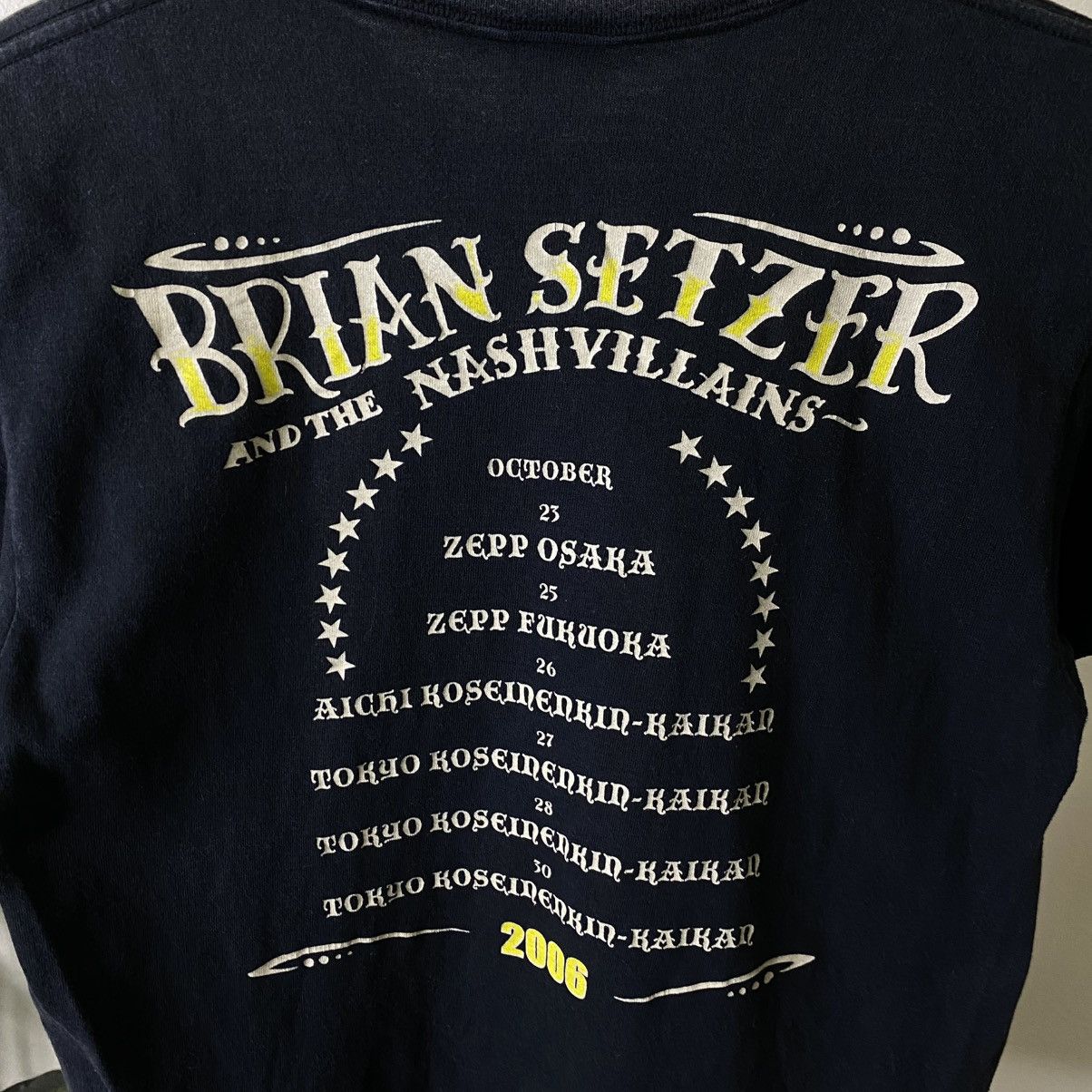 Band Tees 2006 Brian Setzer and the Nashvillains Rockabilly Riot Tour Size US S / EU 44-46 / 1 - 8 Thumbnail