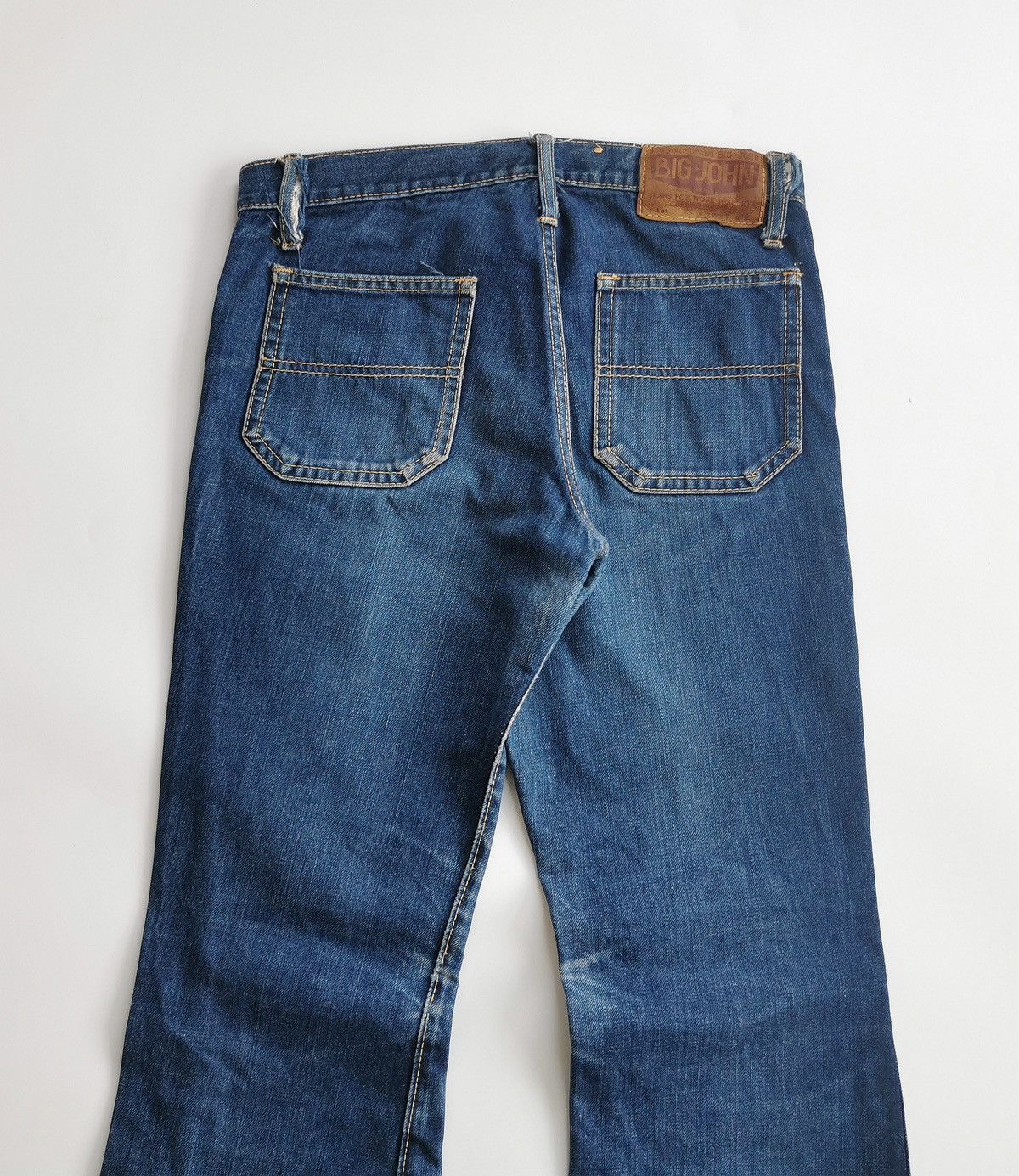 Big John Vintage 70s 80s Big John Flare Bootcut Bell Bottom Jeans Size US 30 / EU 46 - 7 Thumbnail
