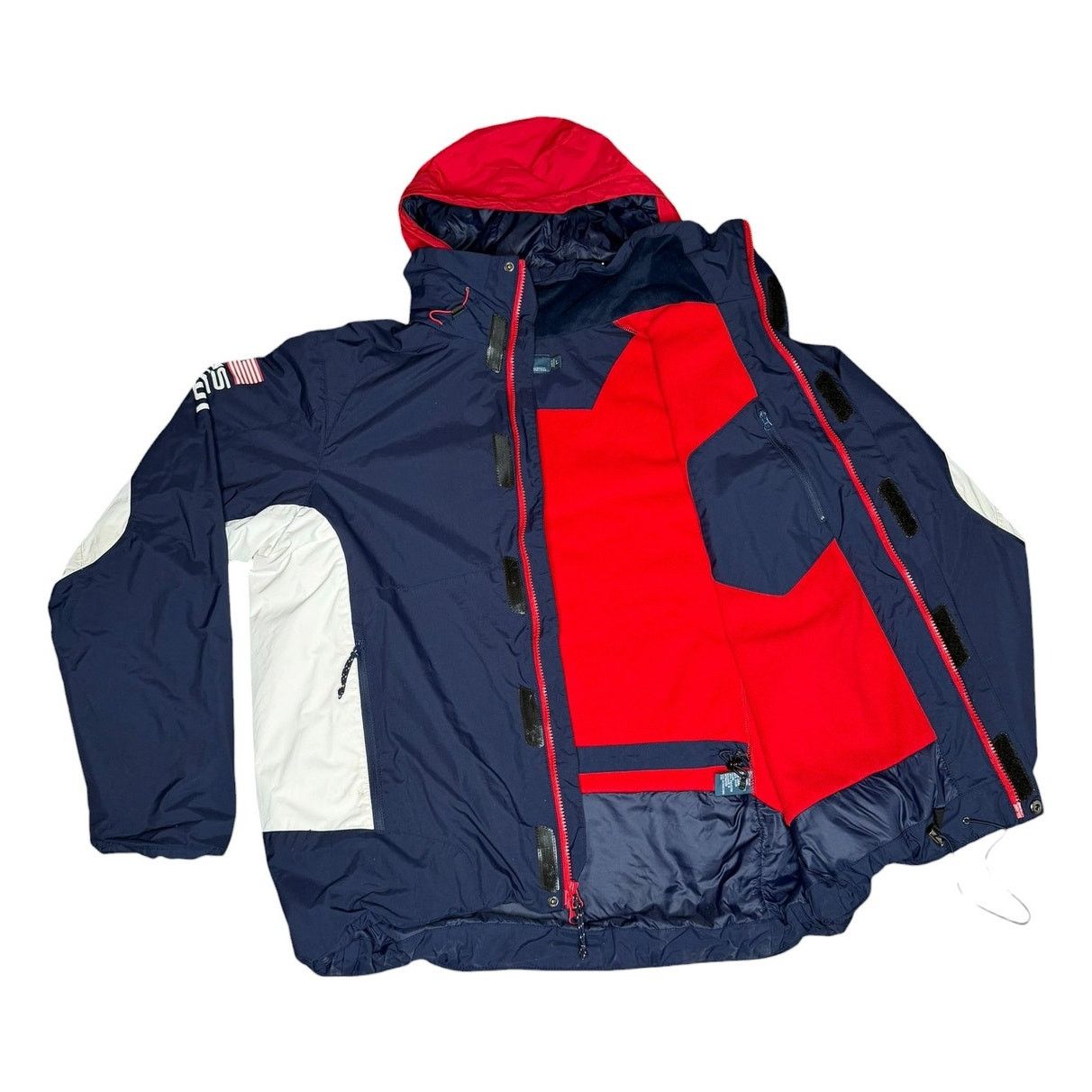 Polo Ralph Lauren × Ralph Lauren × Vintage Polo Ralph Lauren USA Olympics Alpine Ski Outfitter Jacket Size US L / EU 52-54 / 3 - 3 Thumbnail