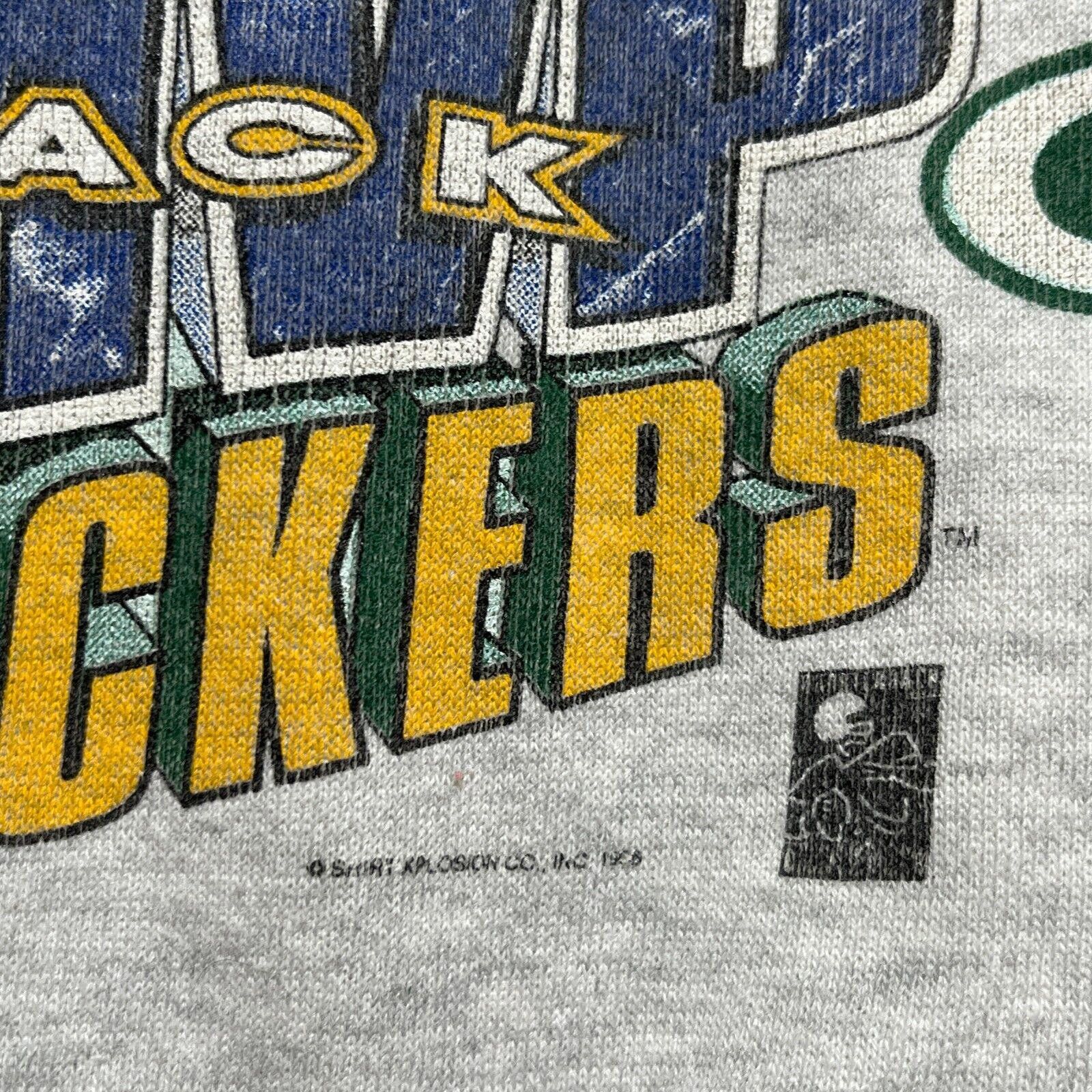 Vintage Vintage 1996 NFL Green Bay Packers Sweatshirt XL Brett Favre Size US XL / EU 56 / 4 - 8 Thumbnail