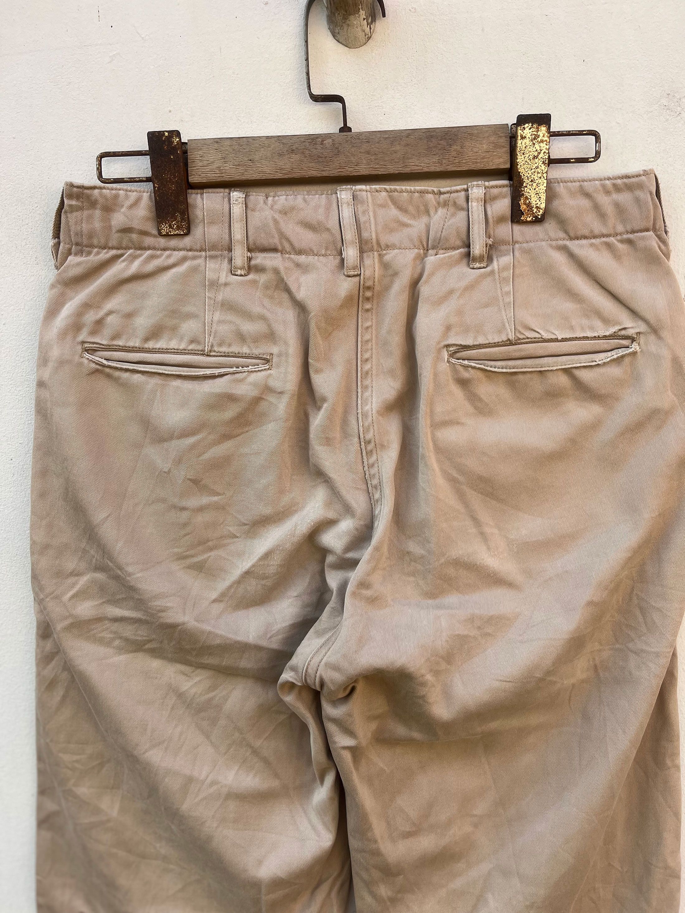 Buzz Rickson's Toyo Enterprise Fatigue Military Army Chinos Trouser Dress Size US 30 / EU 46 - 5 Thumbnail