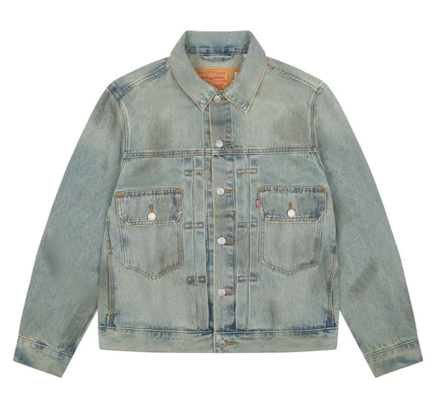DENIM TEARS Denim Tears Dirty Wash Type 2 Denim Jacket Brand New BNWT DS Size US XL / EU 56 / 4 - 1 Thumbnail