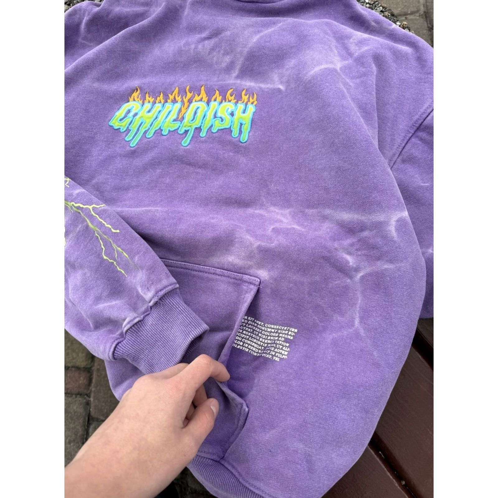 Vintage VINTAGE Childish Racing 1995 Robs Motors Purple Hoodie Mens M Purple Racer USA Streetwear Oversized Pullover Cotton Shirt Hoodie Size US M / EU 48-50 / 2 - 3 Thumbnail