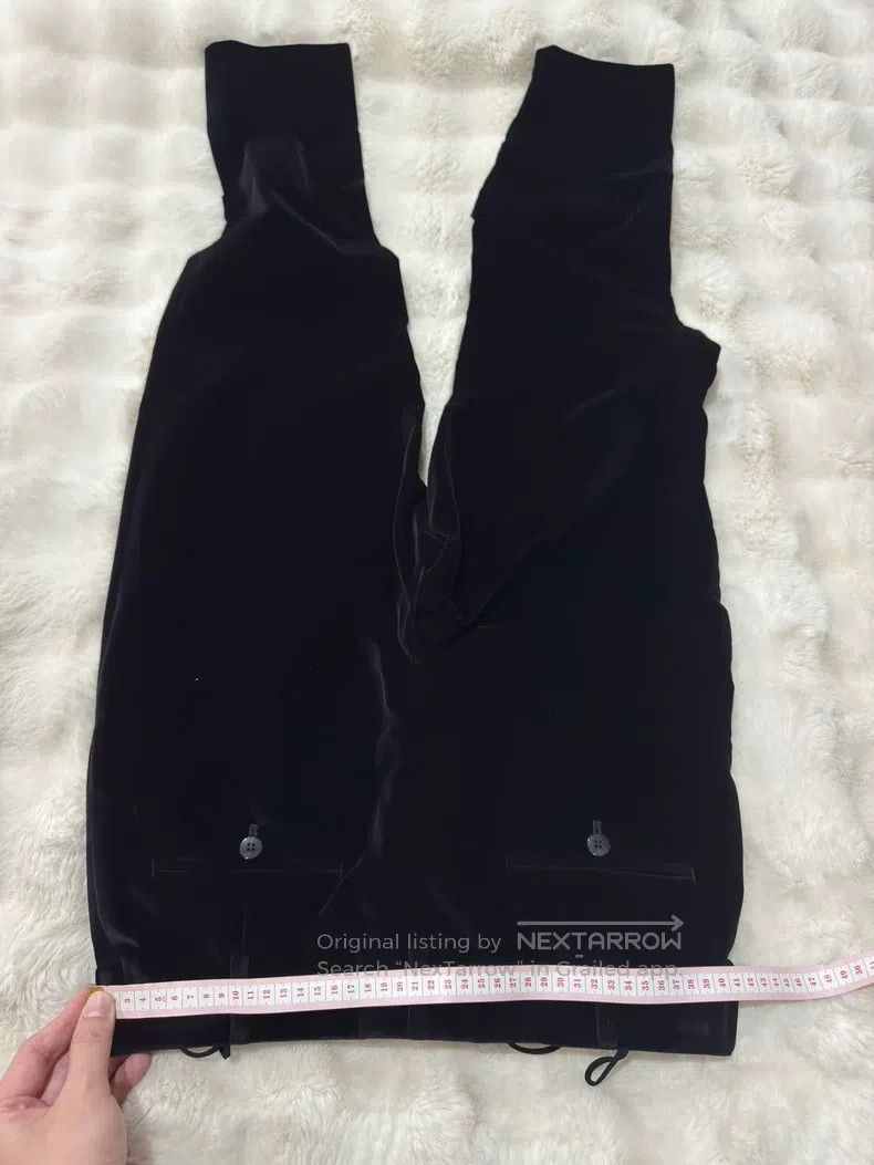 Saint Laurent Paris Saint Laurent Paris Slim Velvet Men's Dress Pants Size US 30 / EU 46 - 6 Thumbnail