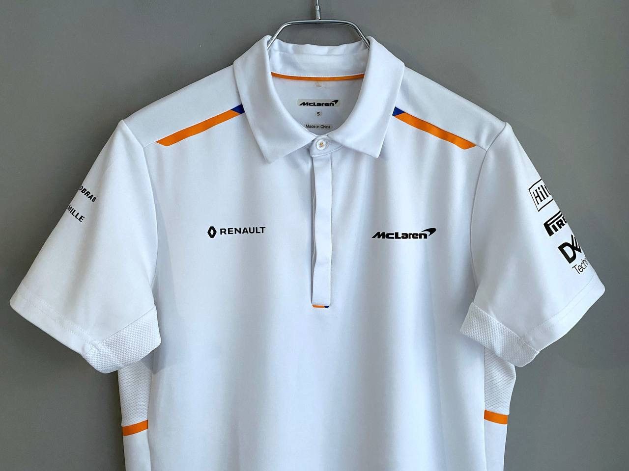 Formula 1 McLaren Renaut Formula 1 Team 2019 Racing Polo Jersey Size S Size US S / EU 44-46 / 1 - 3 Thumbnail