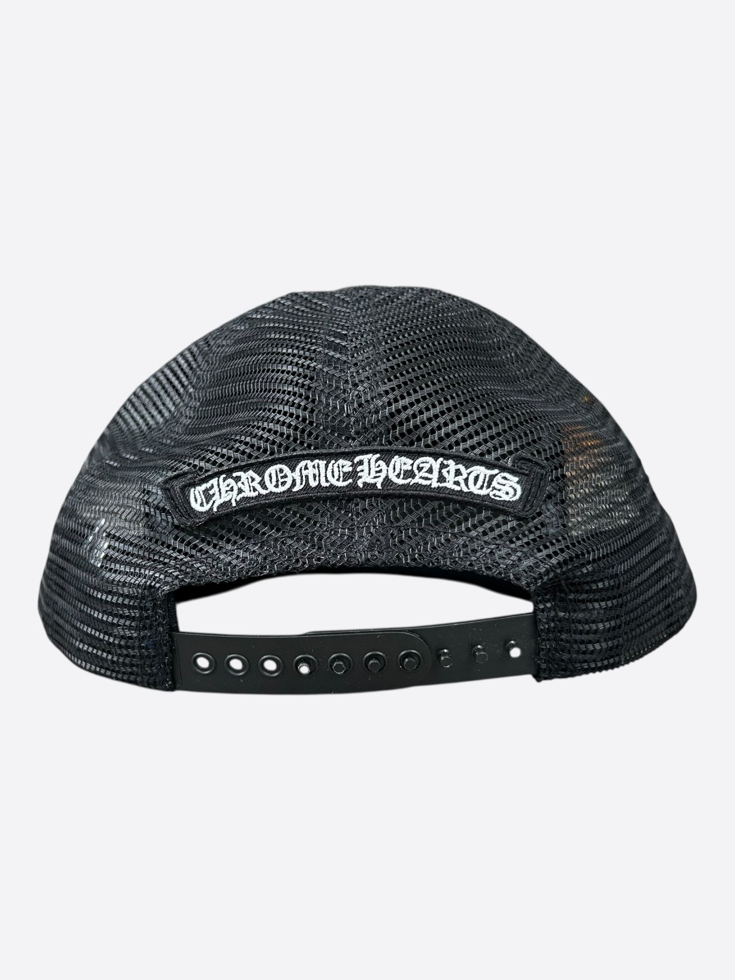 Chrome Hearts Chrome Hearts Black & White Sex Pistols Trucker Hat Size ONE SIZE - 3 Thumbnail
