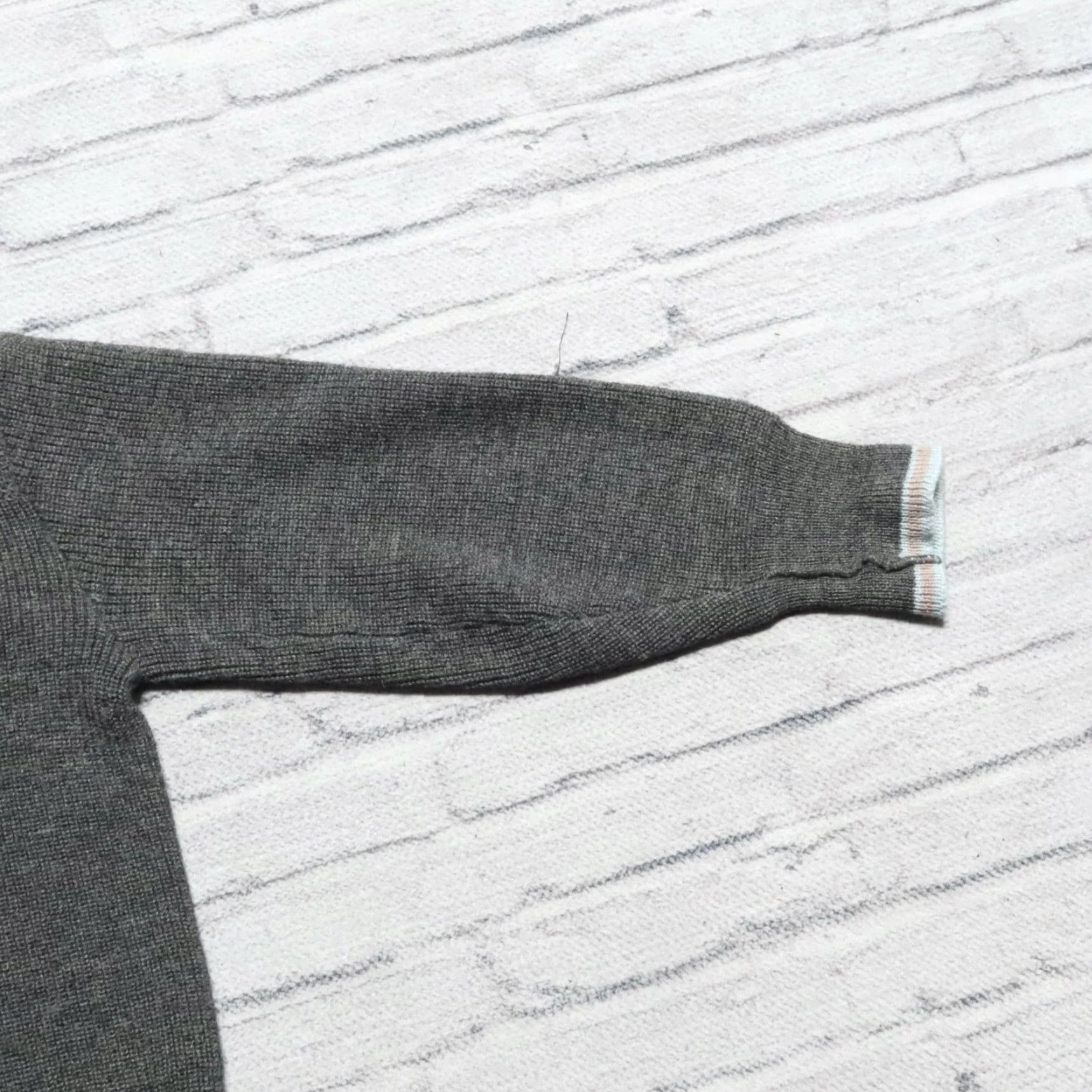 Vintage VINTAGE Skookum Wool Cardigan Jacket Mens 44 Grey Cardigan Wool Jacket 1940s 44 Mens Size US XXL / EU 58 / 5 - 5 Thumbnail