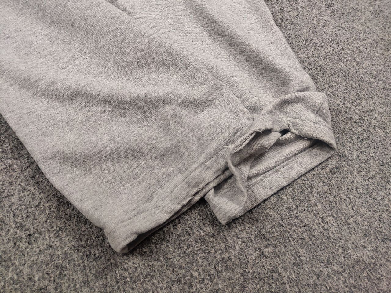 Nike Vintage Nike Swoosh Gray Cotton Baggy Track Pants Y2K Style Size US 34 / EU 50 - 9 Thumbnail