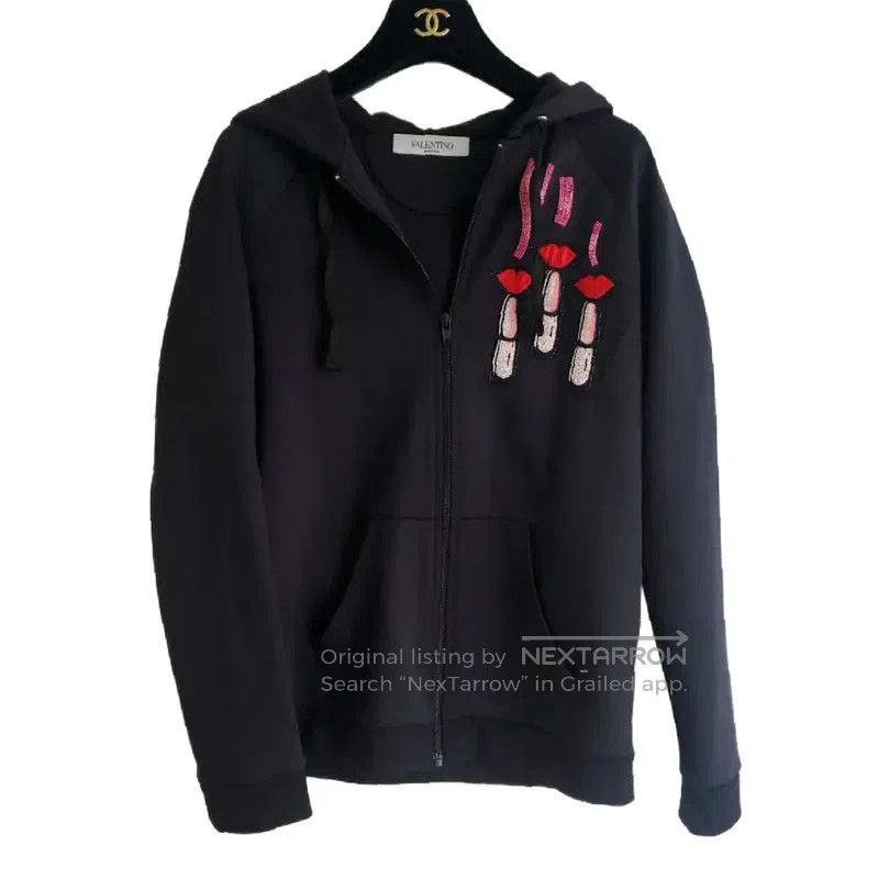 Valentino Valentino Black Women's Jacket for Spring and Autumn . Size M / US 6-8 / IT 42-44 - 2 Thumbnail