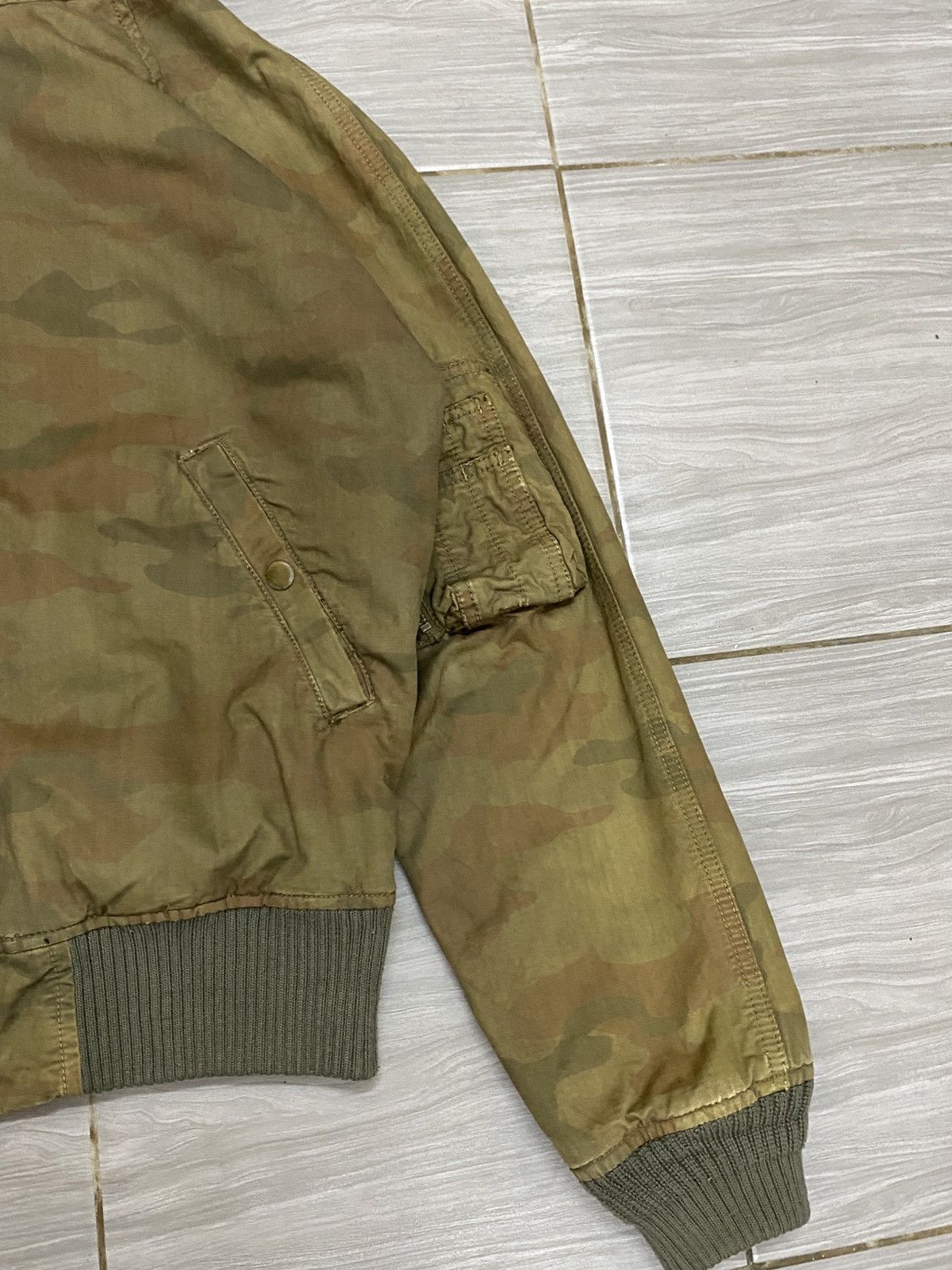 Avirex Avirex N-2B Split Hood Bomber Jacket Camo Flight Grunge Size US M / EU 48-50 / 2 - 6 Thumbnail