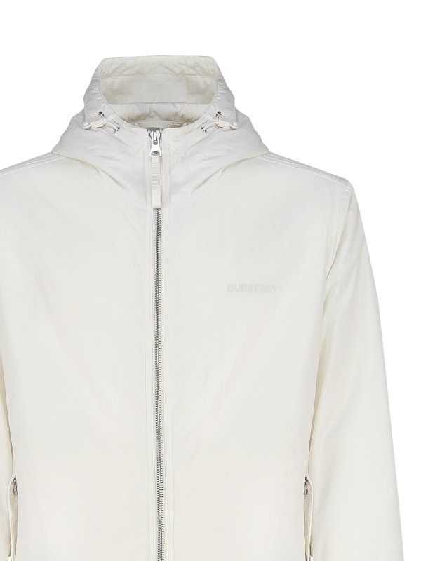 Burberry o1y0426 Hooded Jacket in White Size US M / EU 48-50 / 2 - 3 Thumbnail