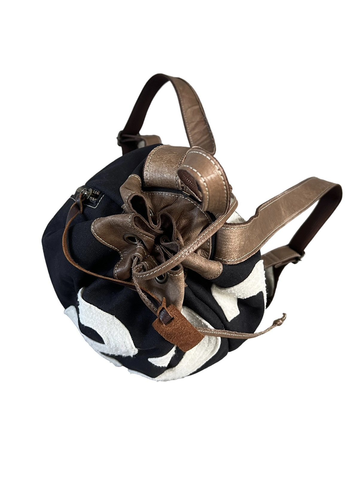 Japanese Brand Tideway 🇯🇵 x Steed Numericals Canvas Backpack Size ONE SIZE - 8 Thumbnail
