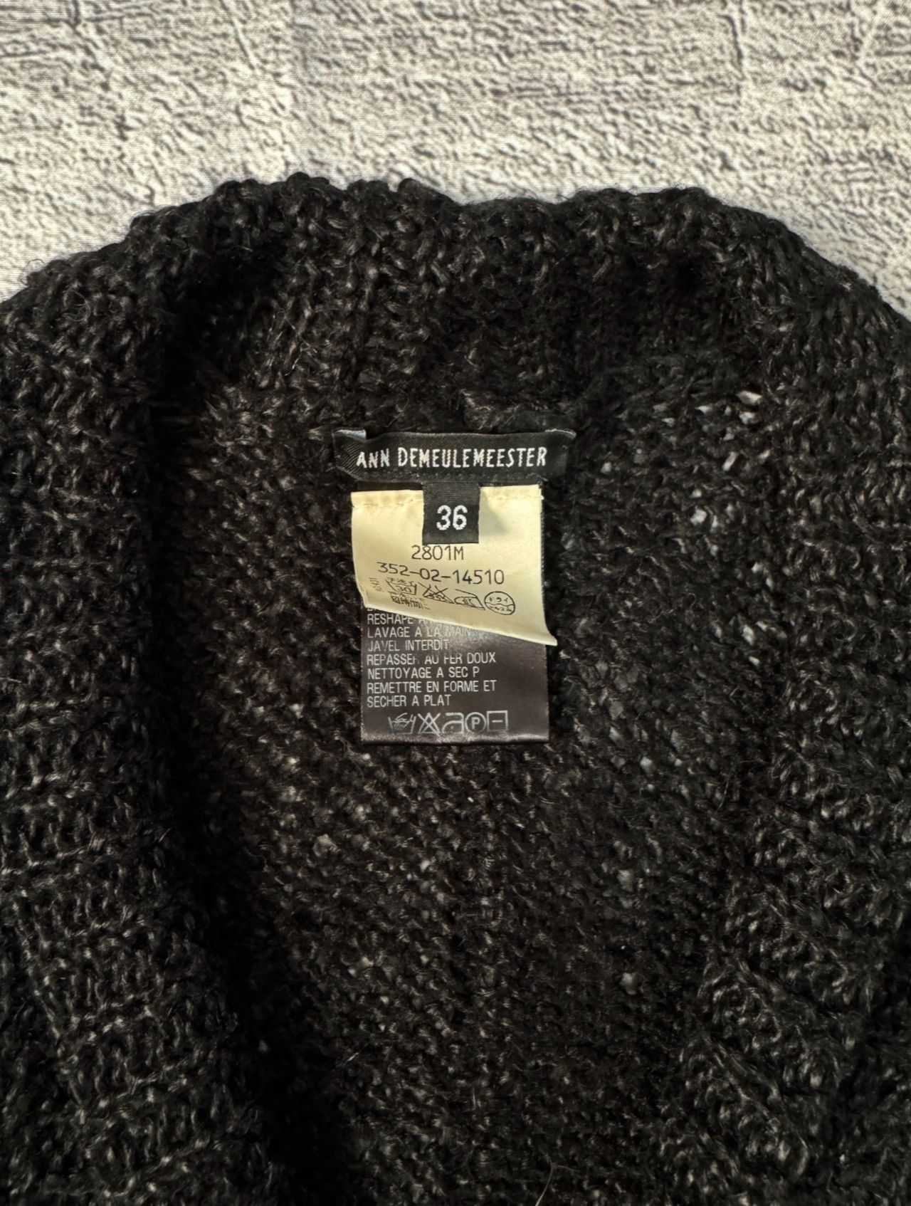 Ann Demeulemeester Ann Demeulemeester 2006SS Linen Knit Size US XXS / EU 40 - 5 Thumbnail