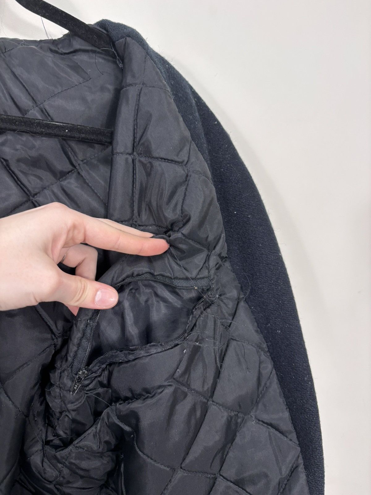 Reebok Vintage 1990s Reebok University Wool Leather Varsity Jacket Size US L / EU 52-54 / 3 - 14 Thumbnail
