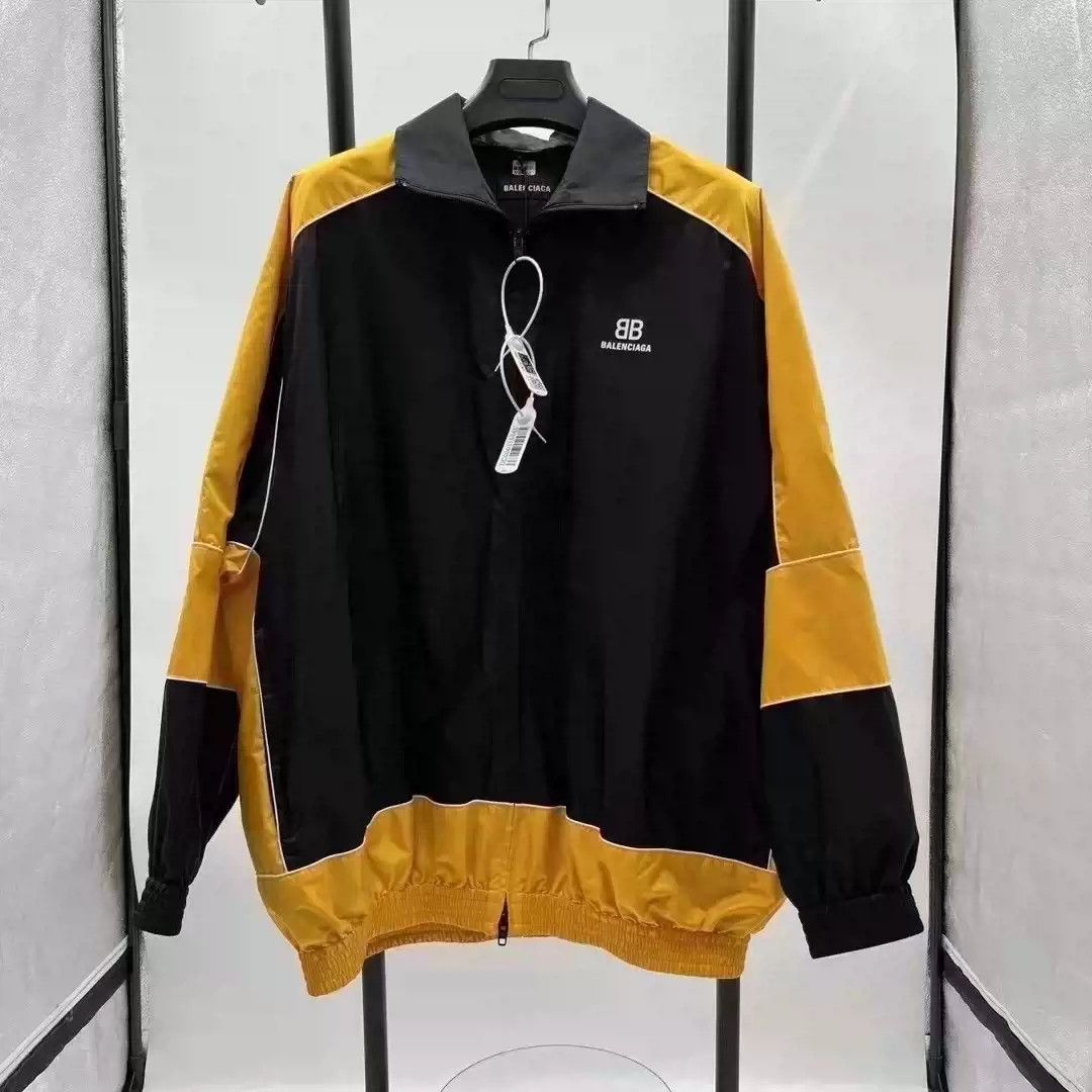 Balenciaga yellow track jacket hotsell