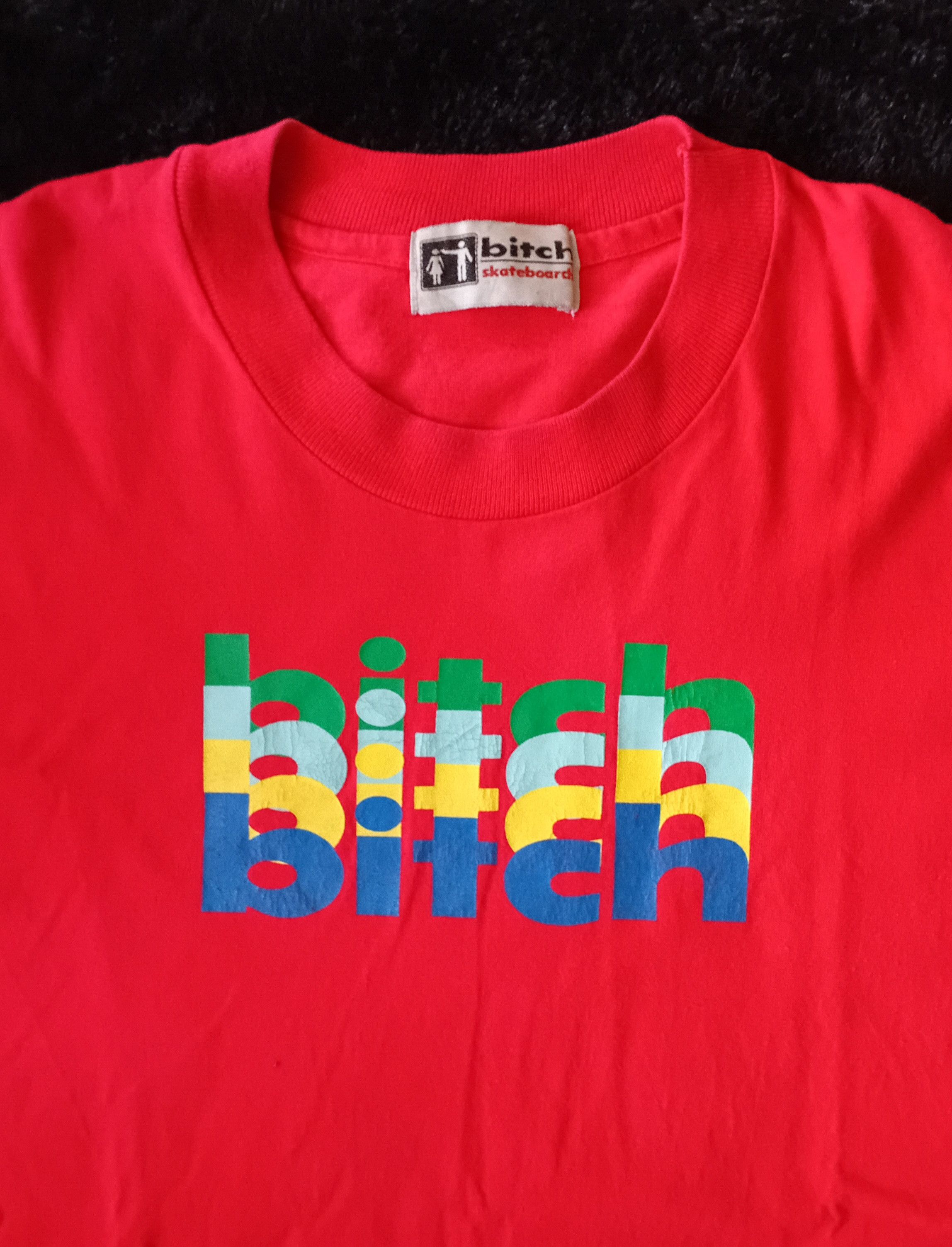Hook-Ups × Santa Cruz Skateboards × Vintage Vintage Bitch Skateboards Shirt, Powel Peralta Size US L / EU 52-54 / 3 - 2 Thumbnail