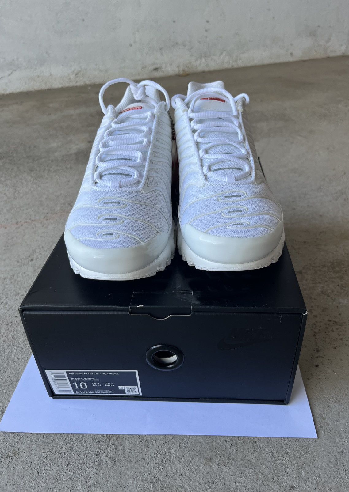 Nike × Supreme Nike Air Max Plus "TN" Supreme Size US 10 / EU 43 - 2 Thumbnail