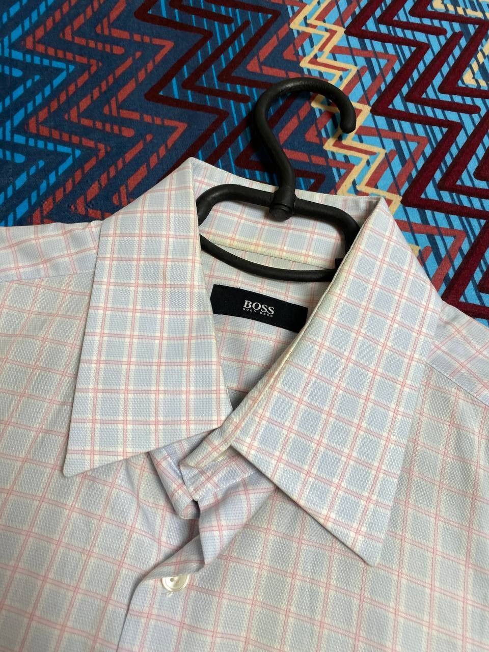 Hugo Boss Vintage Y2K shirt with short sleeves Hugo Boss streetwear Size US M / EU 48-50 / 2 - 3 Thumbnail