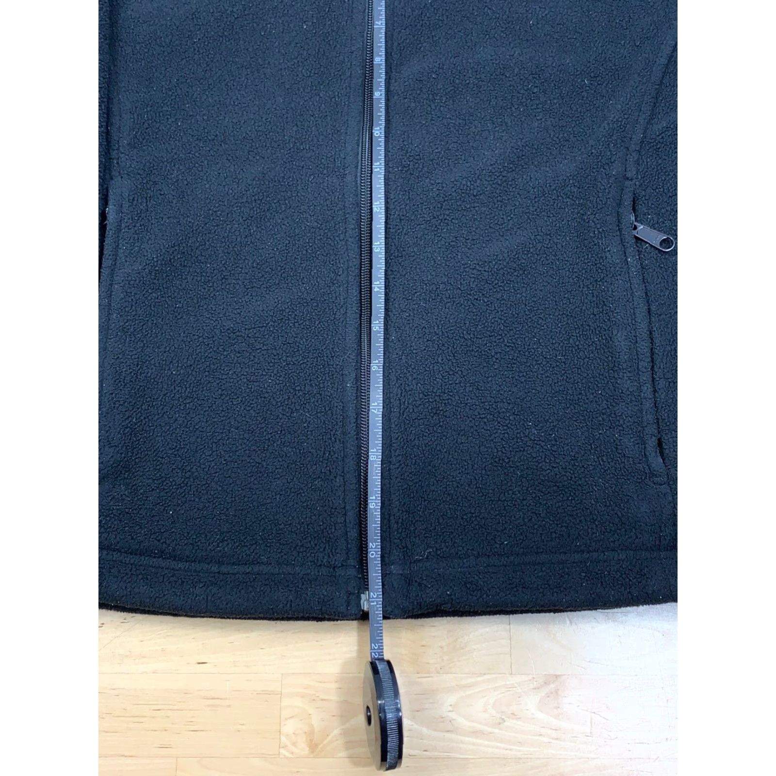 Vintage Columbia Fleece Jacket Women M Black Zip Casual Outdoor Hike Camp #6936 Size M / US 6-8 / IT 42-44 - 5 Thumbnail