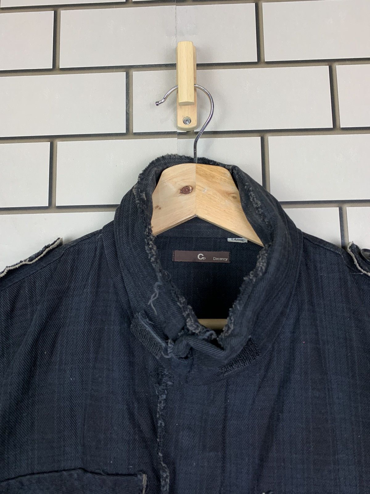 Japanese Brand × Vintage Vintage Japanese Brand CP Decency Distressed Jacket Size US L / EU 52-54 / 3 - 6 Thumbnail
