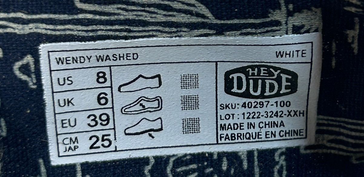 Other Size 8 - Women’s Hey Dude Wendy Slip-Ons 40297100 Men’s 6.5 Size US 8 / IT 38 - 8 Thumbnail