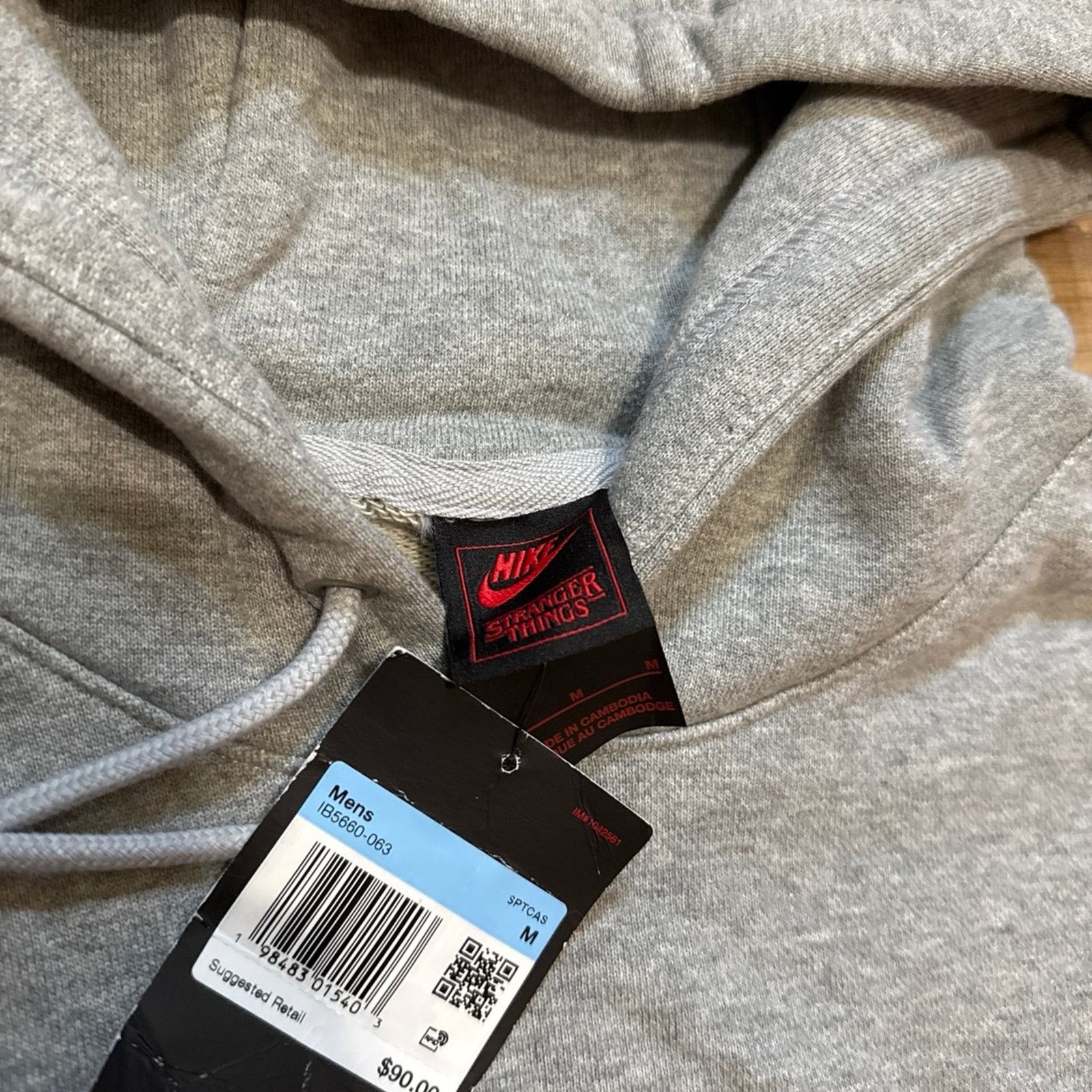 Nike Nike x Stranger Things Hoodie Sweatshirt Size US M / EU 48-50 / 2 - 6 Thumbnail
