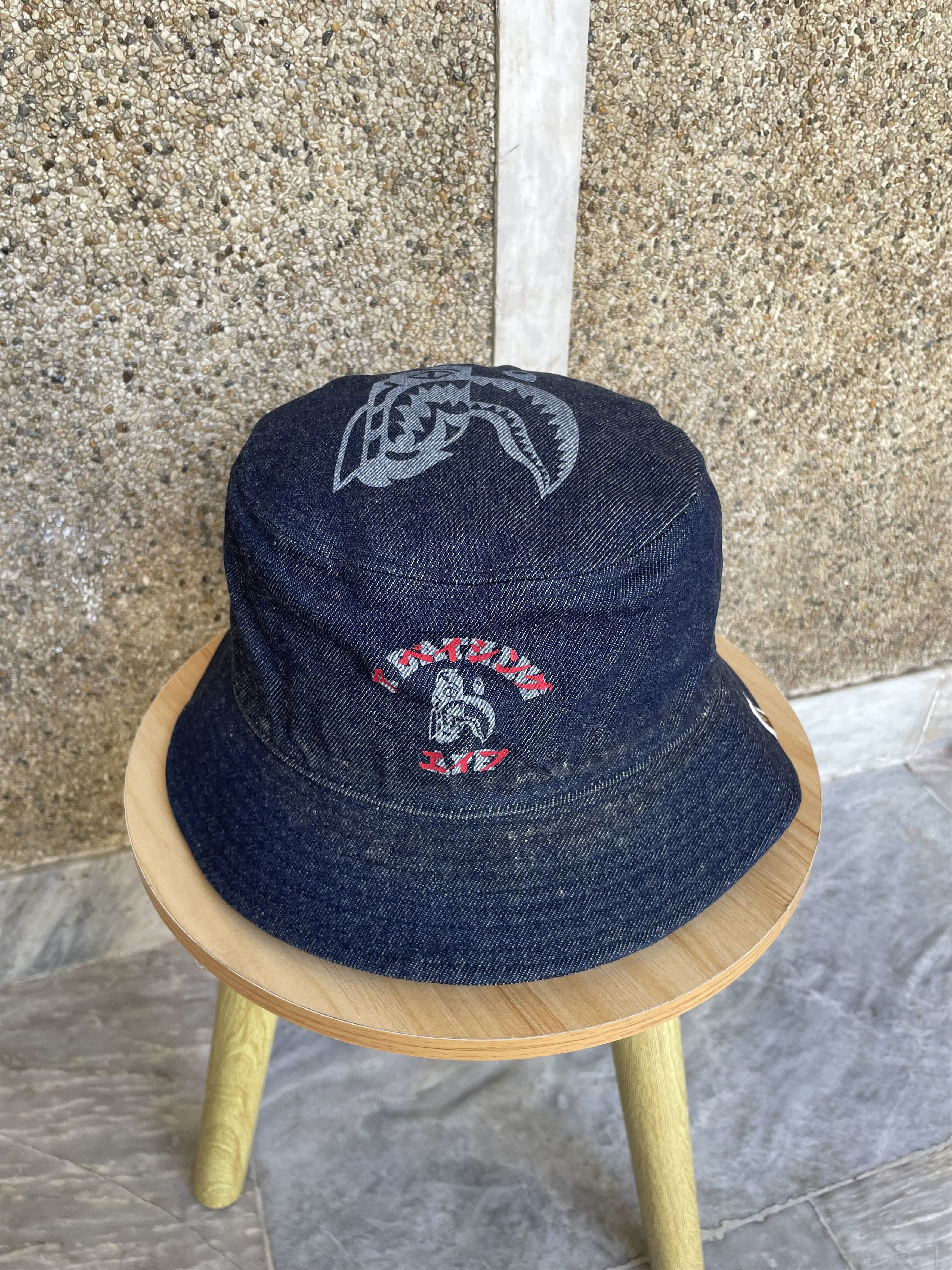 Indigo Tiger Shark Bucket Hat