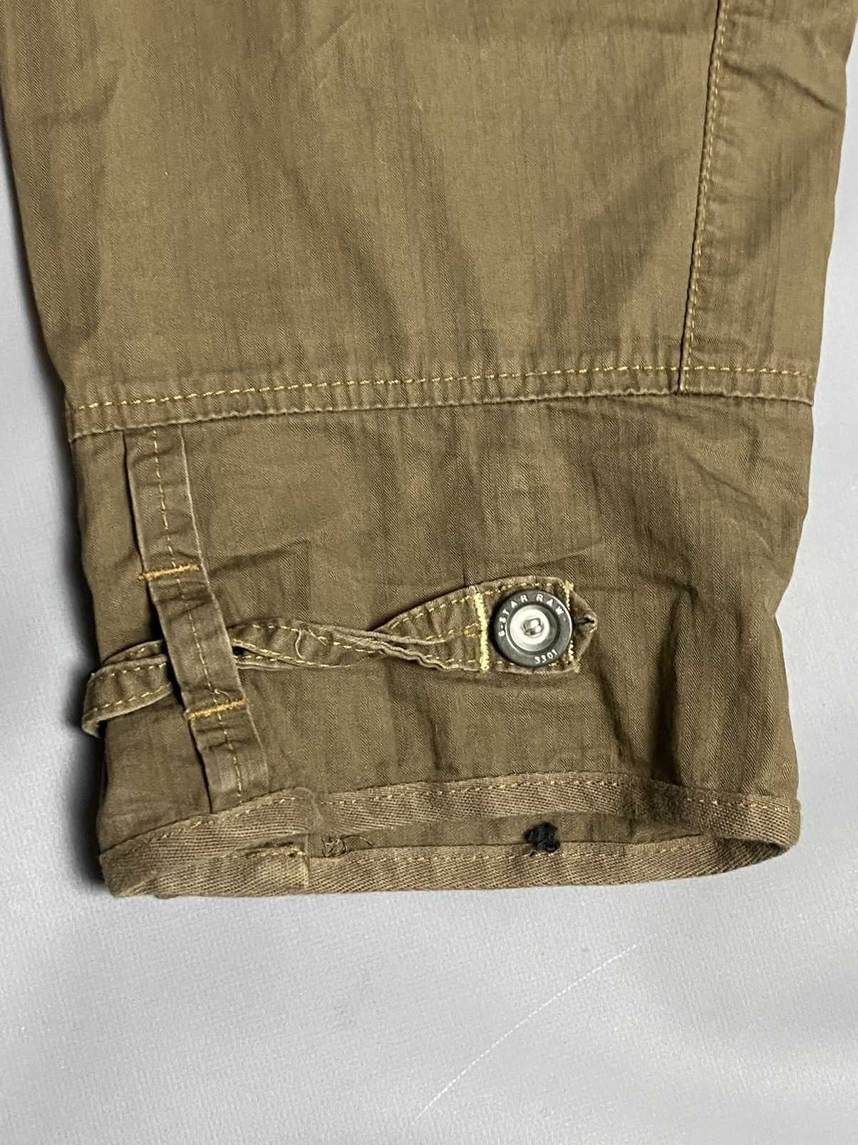 G-Star G-Star RAW Lance Capri Pants Women W27 Brown Utilit Military Size 27" / US 4 / IT 40 - 17 Thumbnail