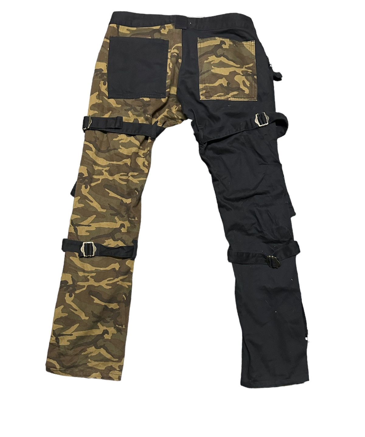 Japanese Brand Ideology hybrid bondage camo punk pants Size US 32 / EU 48 - 2 Thumbnail