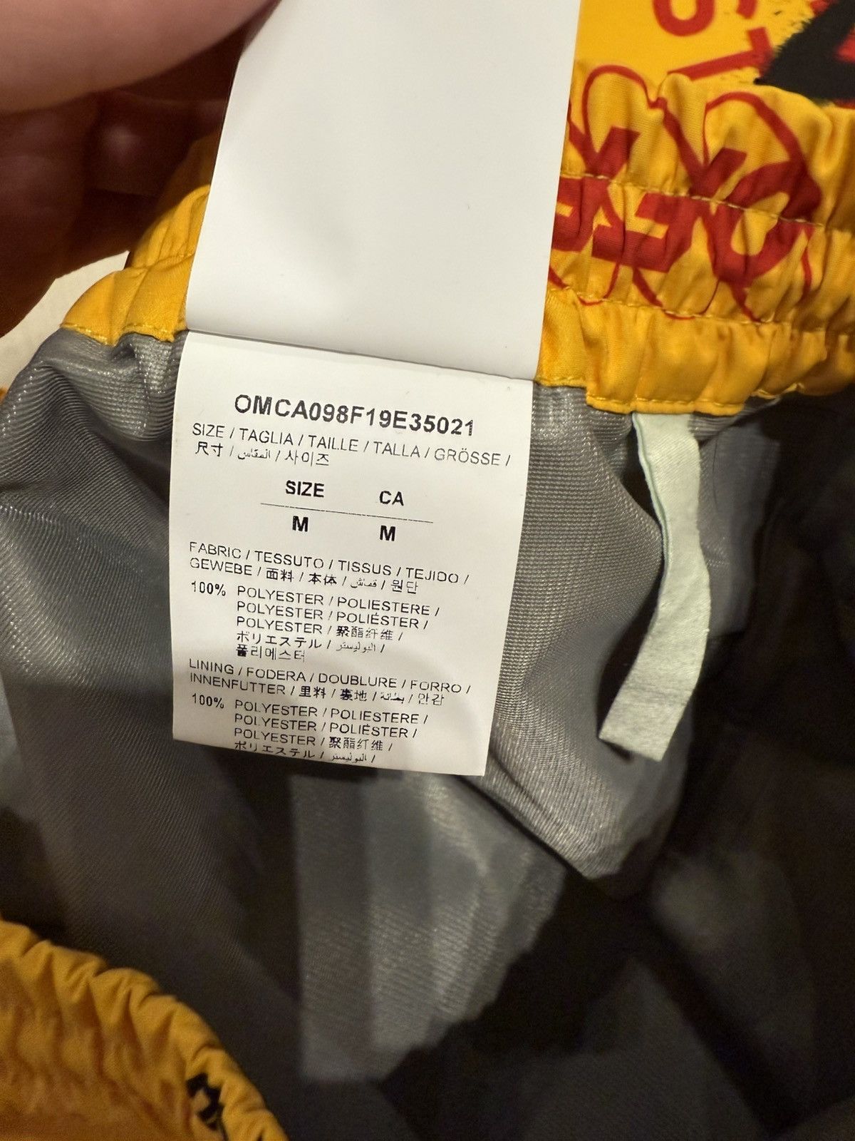 Off-White Off-White Gore-Tex Graffiti Pants FW19 Size US 30 / EU 46 - 10 Thumbnail