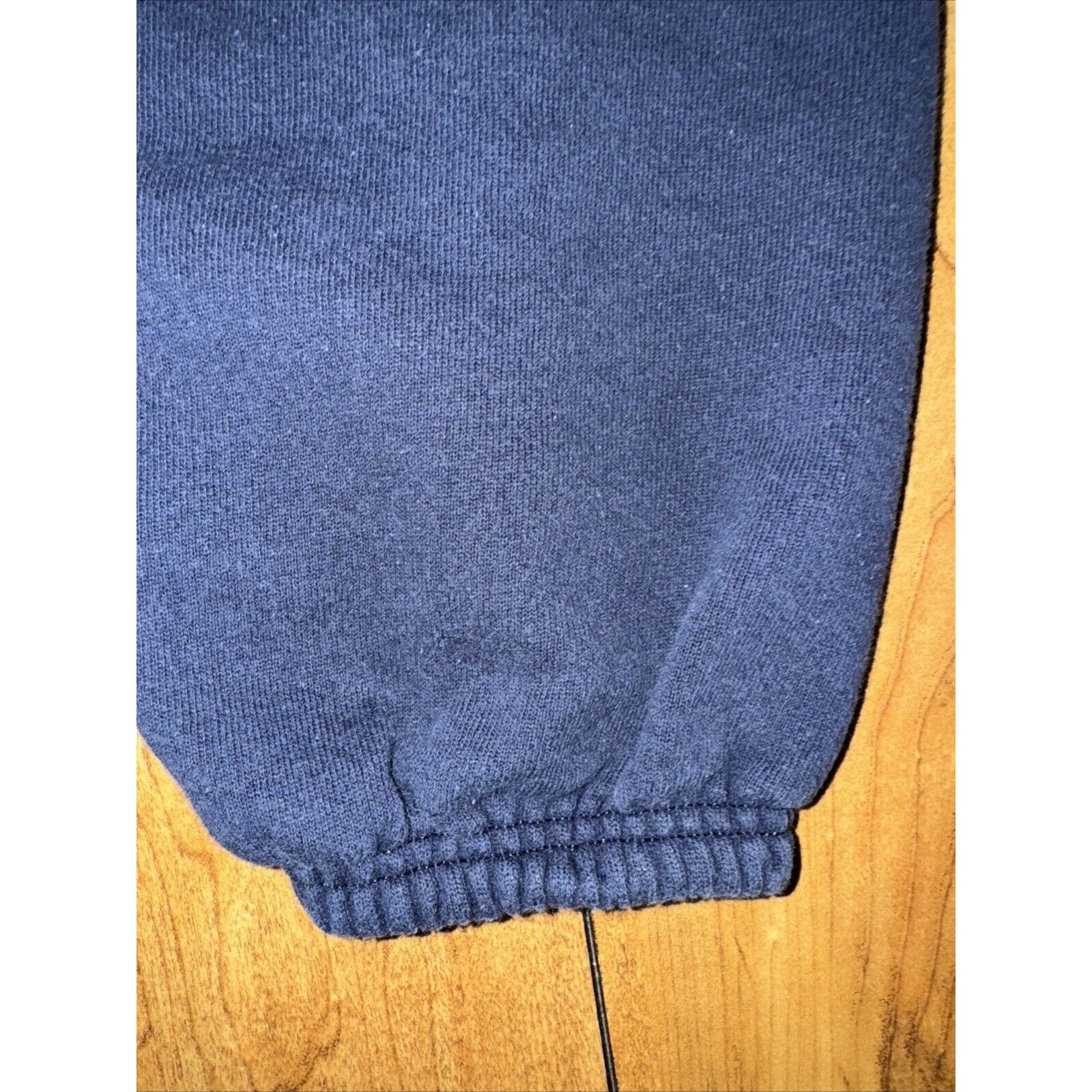 Hanes × Russell Athletic Hanes Made In USA Sweatpants 28x29 S Navy Blue No Pockets Size US 28 / EU 44 - 3 Thumbnail
