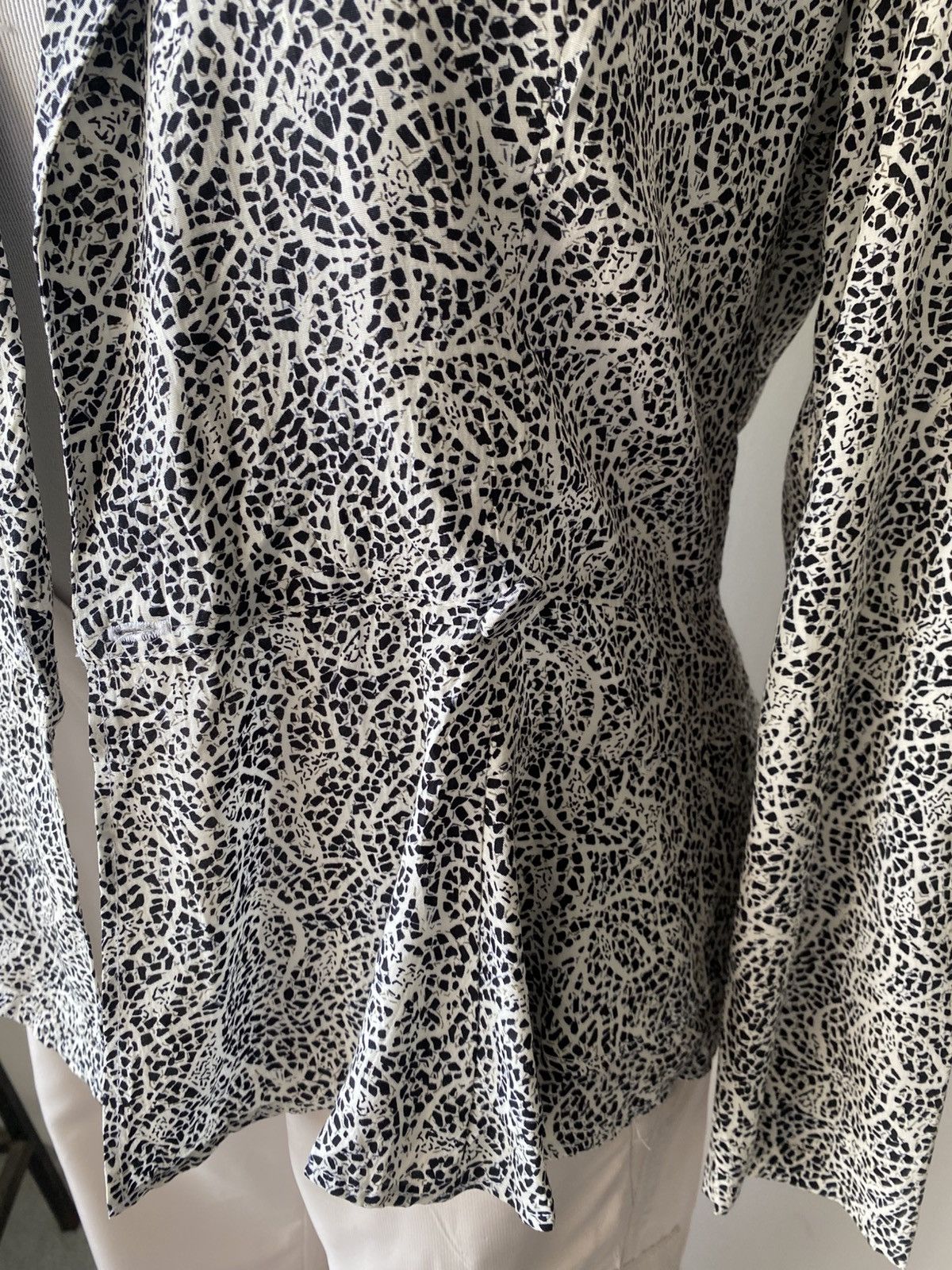 Other COMPONIX Rayon Open Front Cardigan Jacket (USA Made) Size L / US 10 / IT 46 - 9 Thumbnail