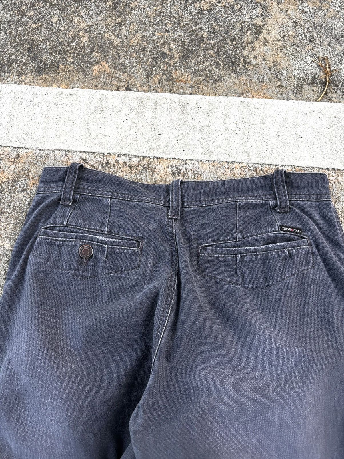 If Six Was Nine × Japanese Brand × Vintage Faded THINK PINK Double Knee Pants Size US 30 / EU 46 - 8 Thumbnail