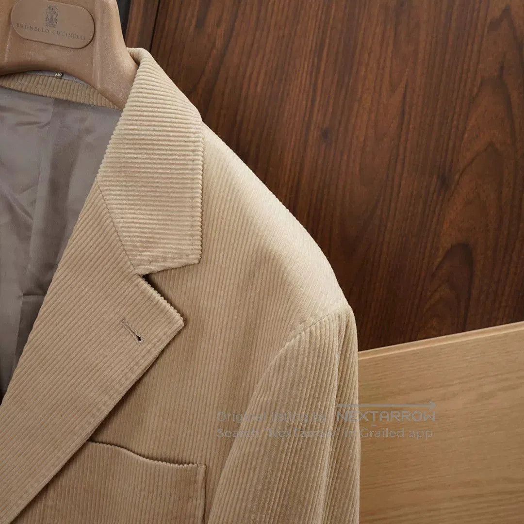 Brunello Cucinelli Brunello Cucinelli Corduroy Suit Pants. Size US L / EU 52-54 / 3 - 5 Thumbnail