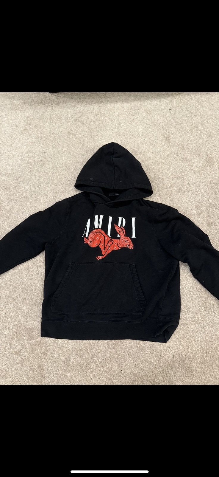 Amiri Lunar New Year Rabbit logo amiri hoodie Size US M / EU 48-50 / 2 - 2 Thumbnail