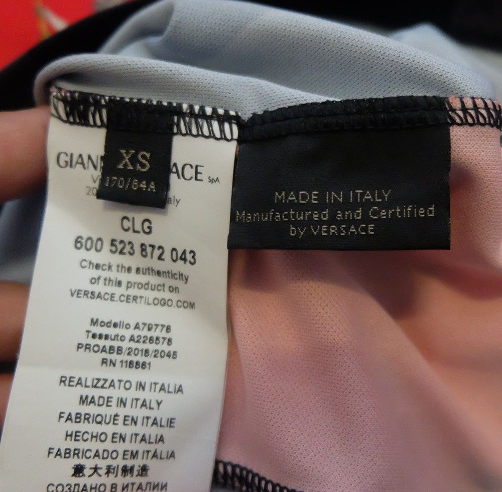 Versace Versace Fall/Winter 2018 Logo Jersey Soccer Size US XS / EU 42 / 0 - 5 Thumbnail