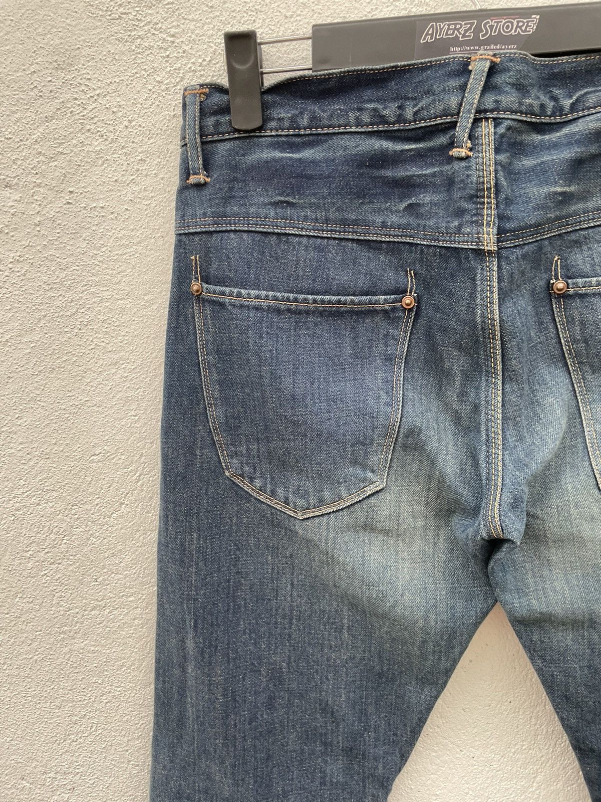 If Six Was Nine Japan Brand Medio Quadro Flare Jeans Made In Japan Size US 30 / EU 46 - 10 Thumbnail
