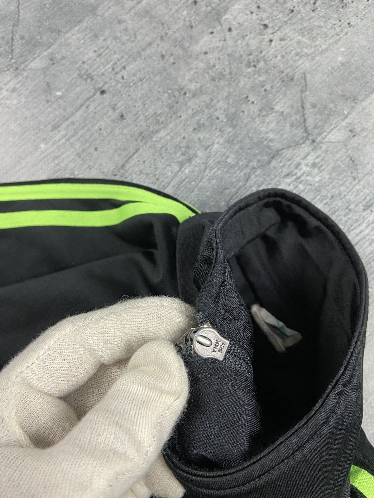 Adidas × Vintage ADIDAS Balenciaga Style Vintage Zip Up Full Striped Size US M / EU 48-50 / 2 - 3 Thumbnail