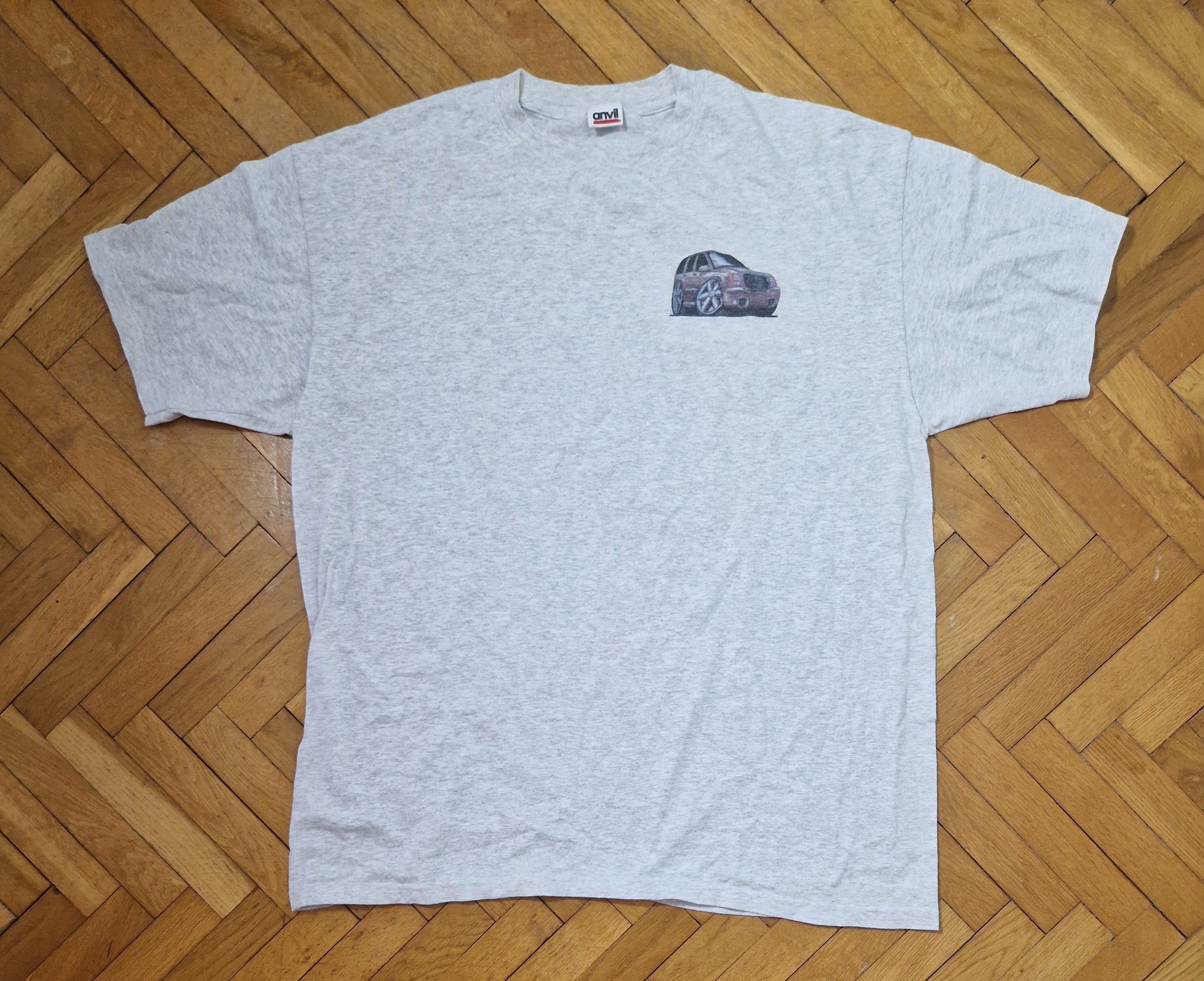 Vintage Vintage Car Print T-shirt Anvil 90s 00s T shirt Size US XXL / EU 58 / 5 - 4 Thumbnail