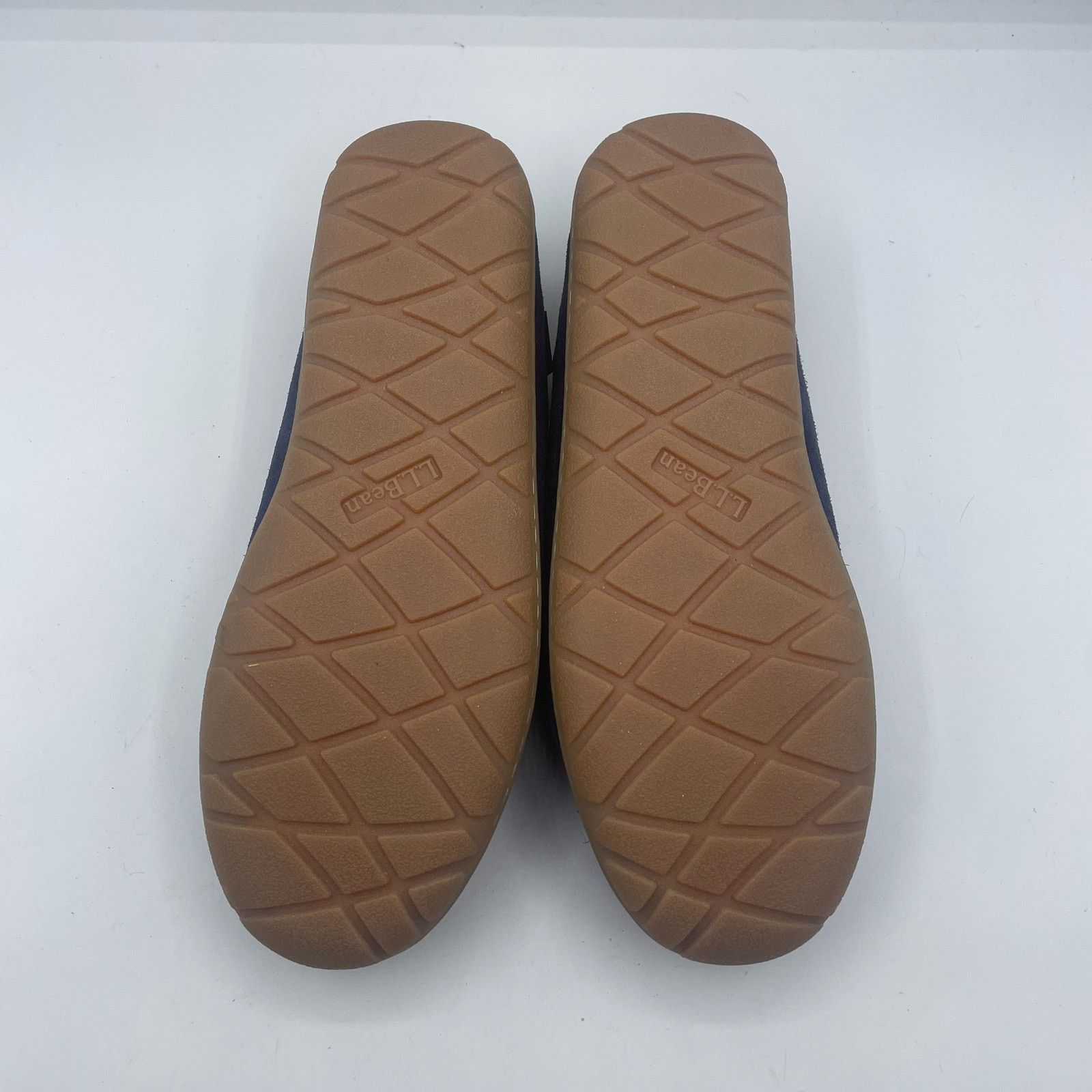 L.L. Bean LL Bean Wicked Good Slippers Moccasins Fur Lines Navy Women Size US 8 / IT 38 - 8 Thumbnail