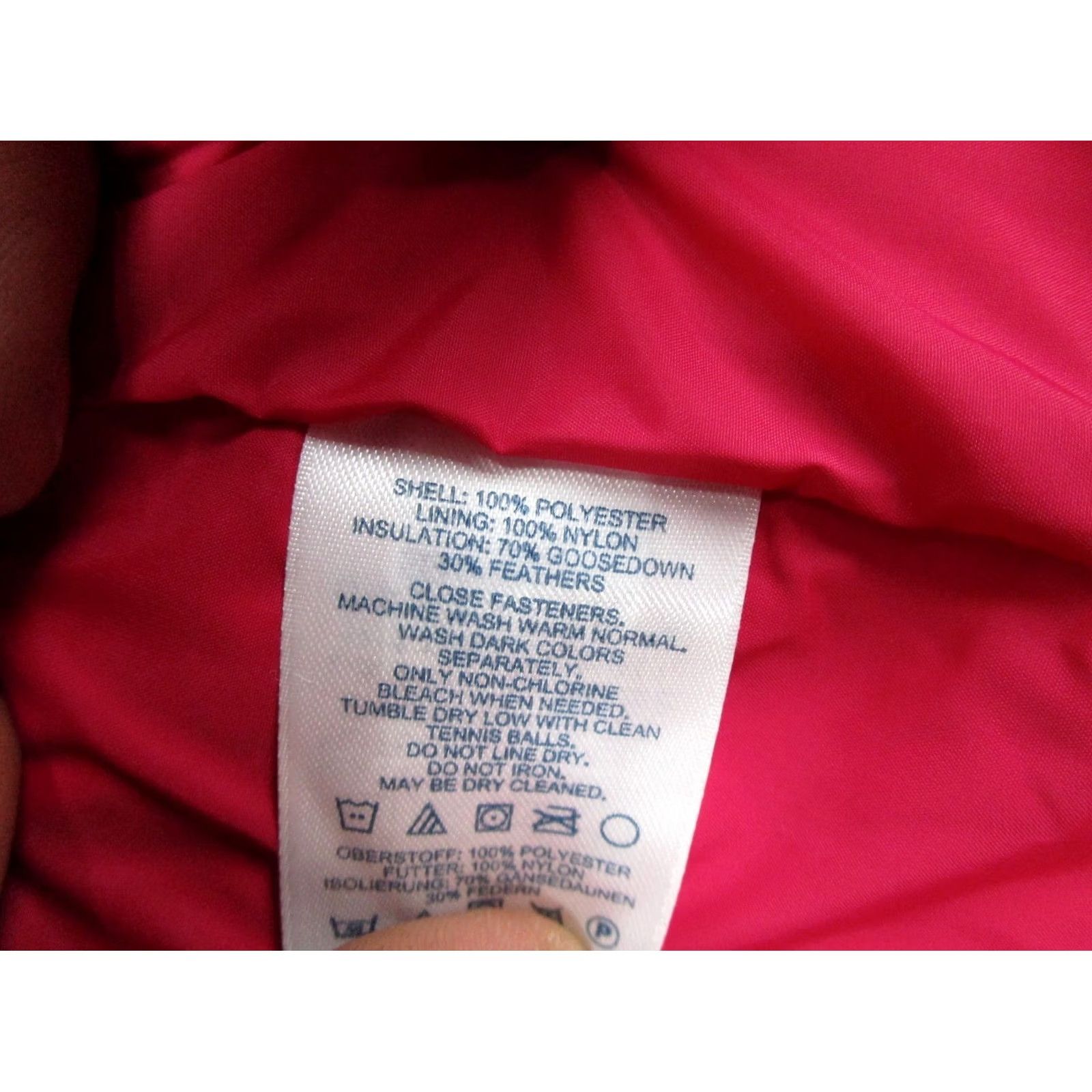 Lands' End Lands' End Puffer Vest Women's Goose Down Diamond Quilted Size S 6-8 Ski Pink Quilted Full Zip Pockets Lightweight Down Vest Womens Size S / US 4 / IT 40 - 3 Thumbnail