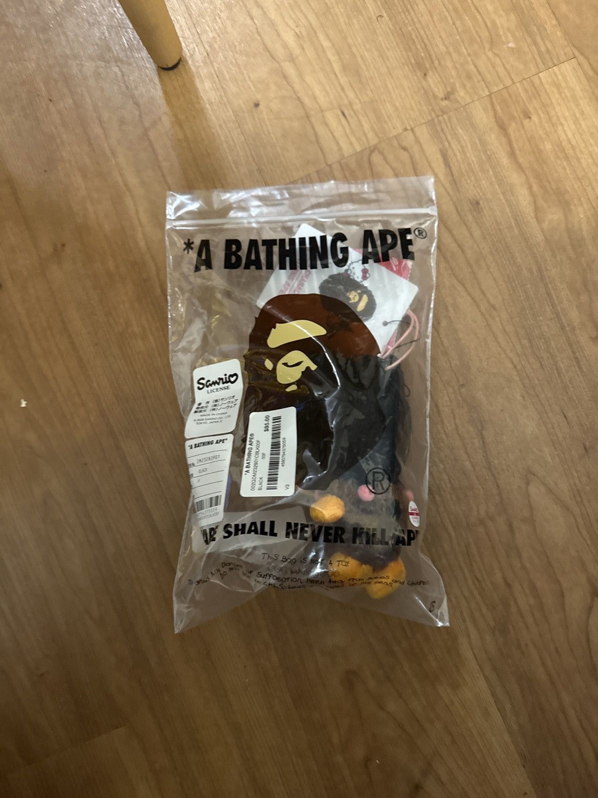 kuromi bape bag charm