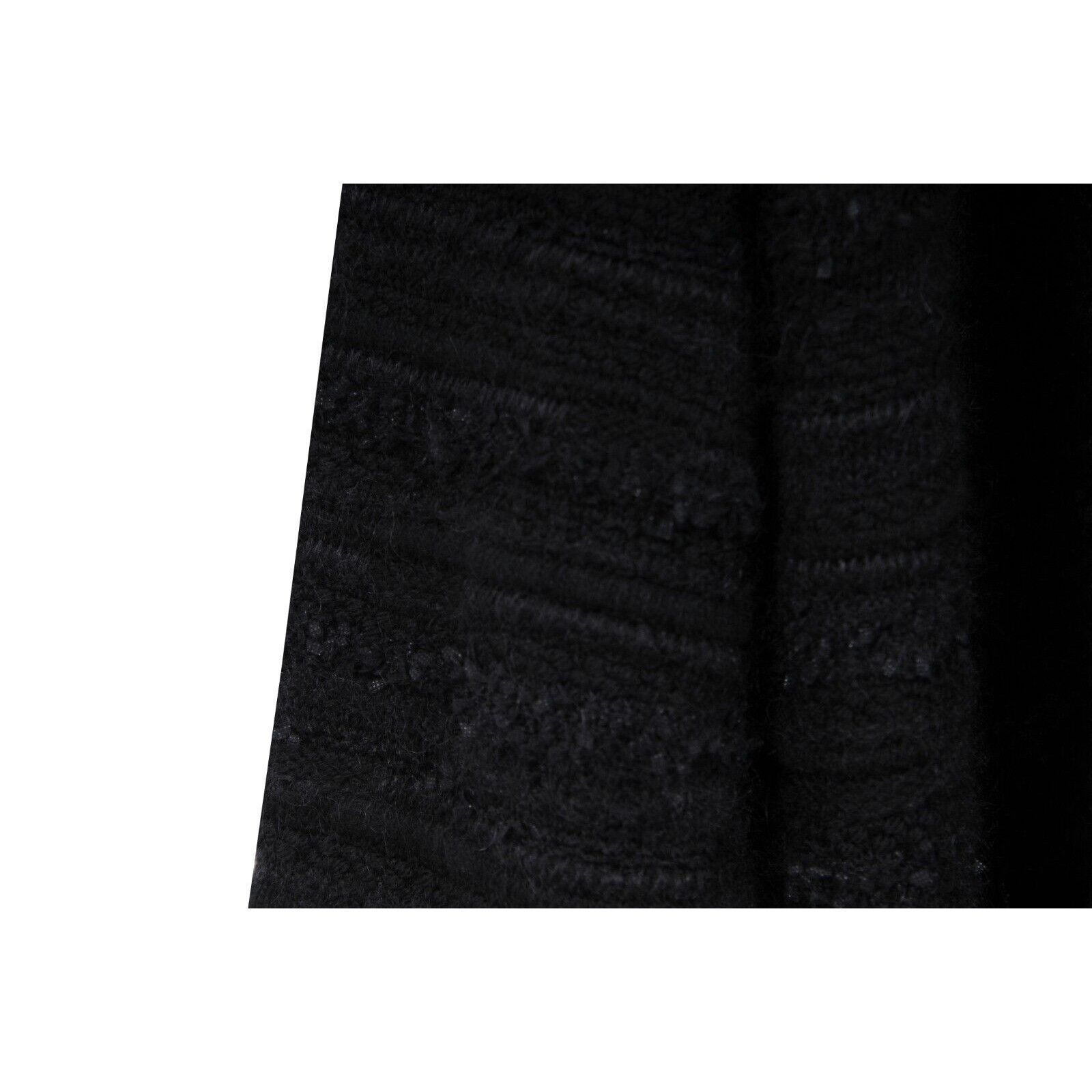 Saint Laurent Paris Hooded Oversized Cardigan Black Wool Mohair Size US M / EU 48-50 / 2 - 4 Thumbnail