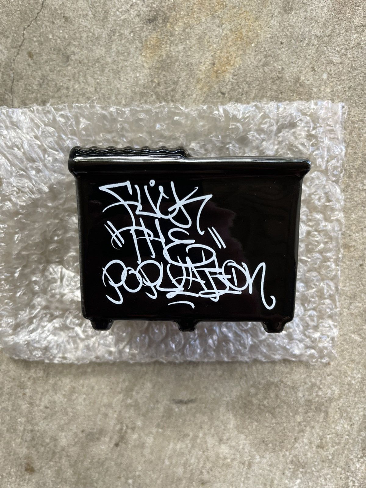 Fuck The Population FTP Ceramic Dumpster Size ONE SIZE - 4 Thumbnail