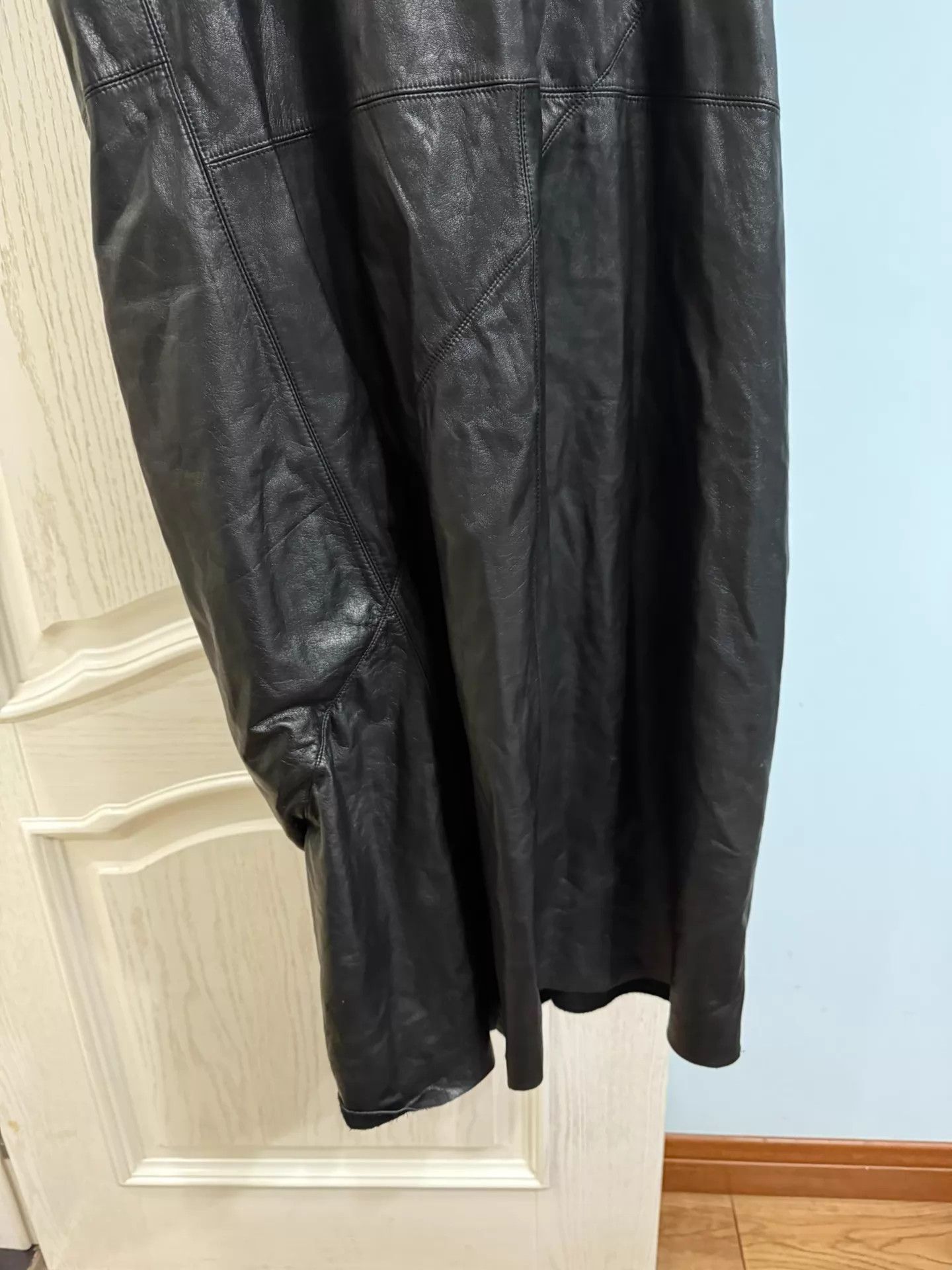 CDG by Comme des Garcons CDG Junya Watanabe Double Layer Leather Dress w/ Lining Size S / US 4 / IT 40 - 3 Thumbnail