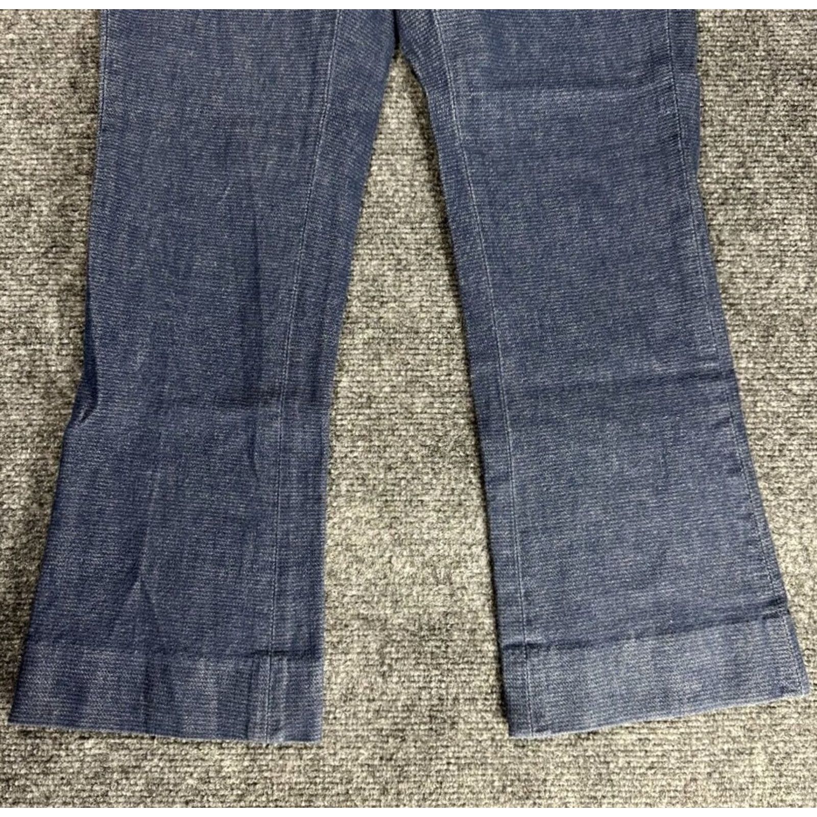 Banana Republic Banana Republic Sloan Pants Womens 0 Bootcut Denim Cotton Stretch Blue 26Inseam 23.5in Regular Rise 8.5in Solid Size 25" / US 0 / IT 36 - 2 Thumbnail