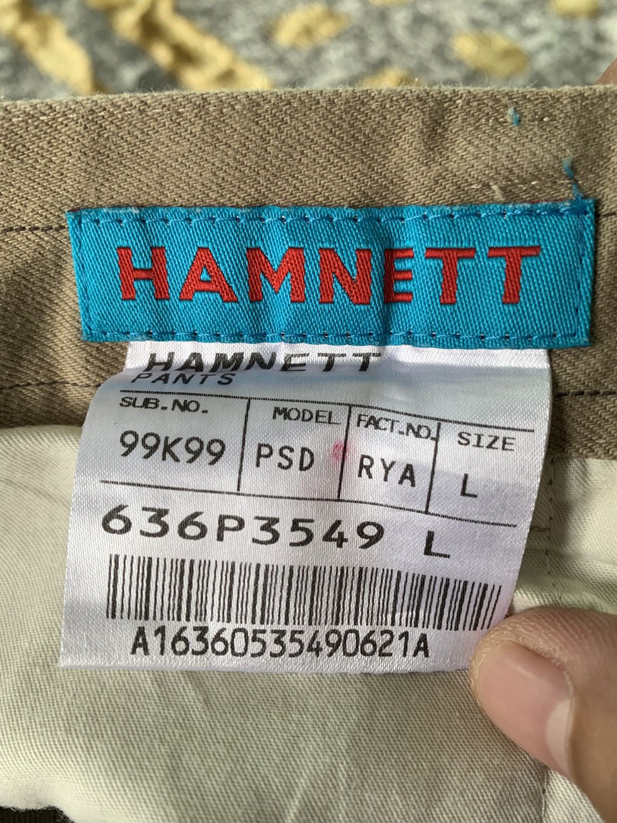 Designer × Katharine Hamnett London × Vintage 90s Katharine Hamnett London Single Sided Cargo pocket Size US 32 / EU 48 - 15 Thumbnail