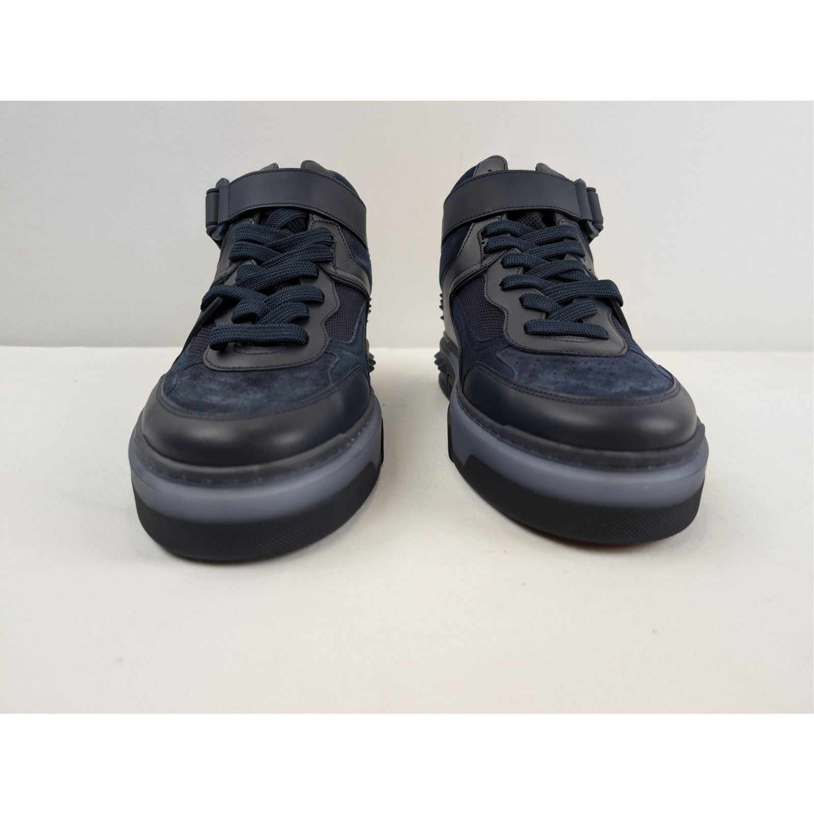Christian Louboutin o1rshd1 Astroloubi Mid Flat Sneakers in Marine Blue Size US 9.5 / EU 42-43 - 10 Thumbnail