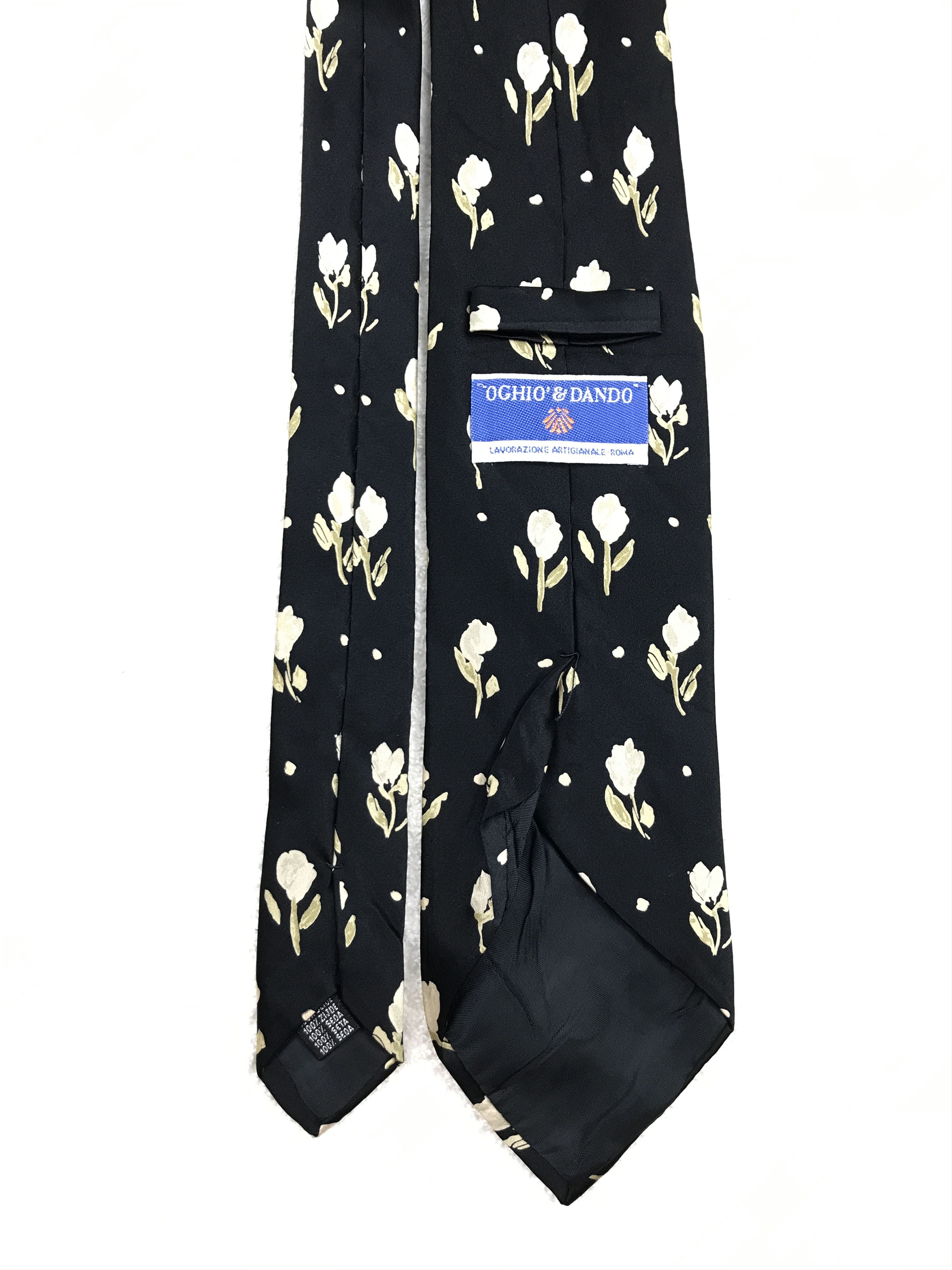 Vintage Vintage Oghio & Dando Silk Necktie Size ONE SIZE - 4 Thumbnail