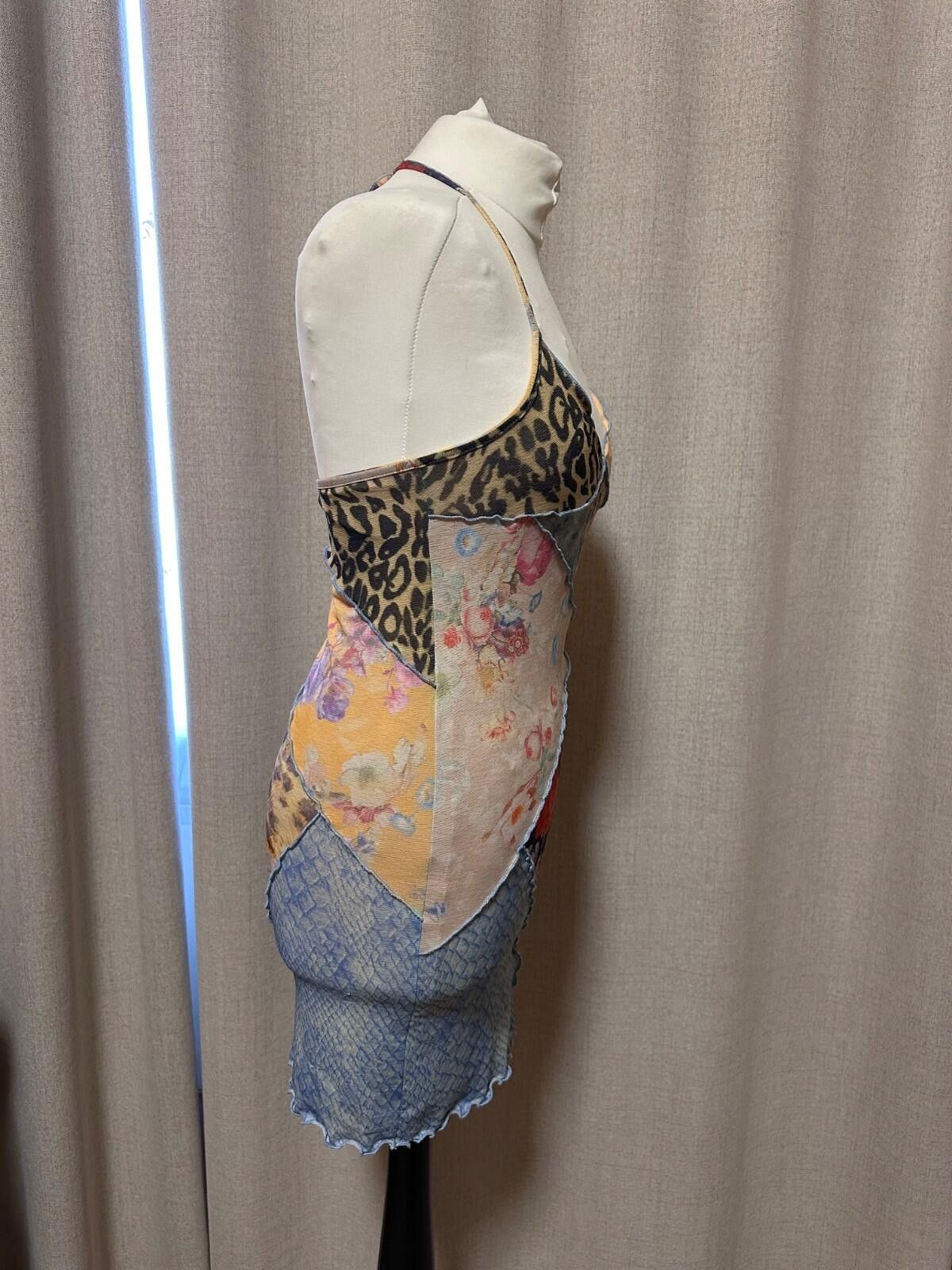 Jaded London Jaded London animal print halter neck mini dress Sz 36 EU Size S / US 4 / IT 40 - 4 Thumbnail